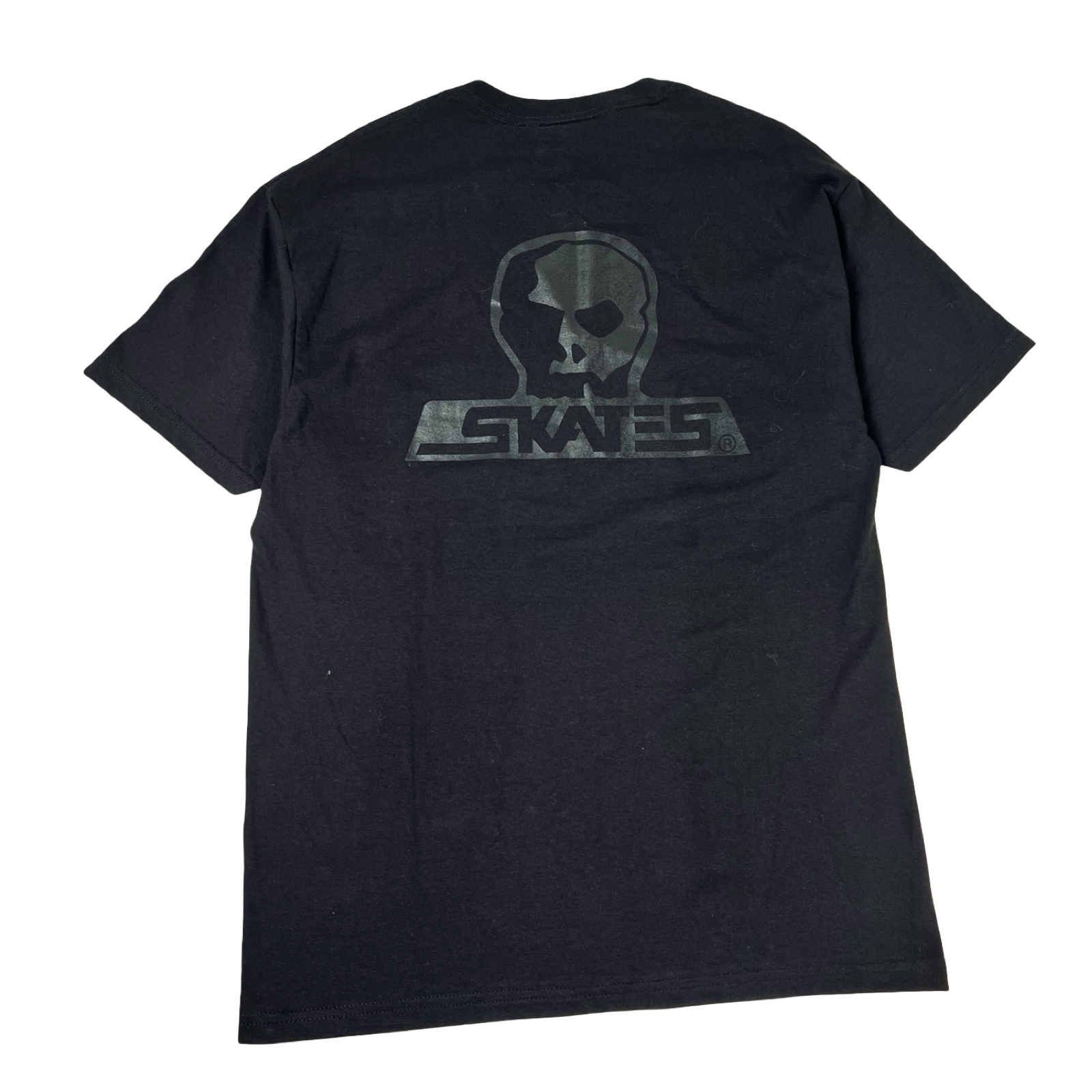 Skull Skates Skull Logo Blackout Tonal T-Shirt Black