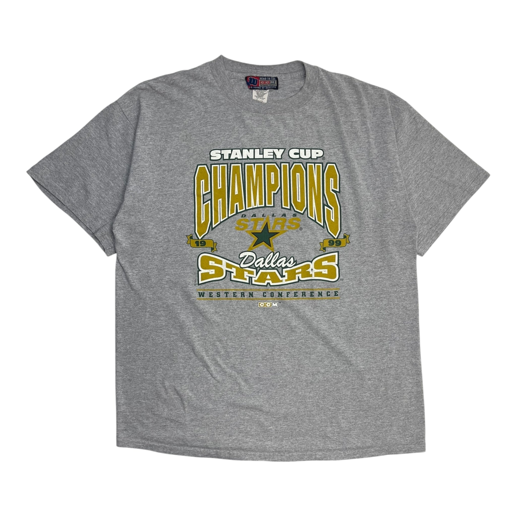 1999 Dallas Stars Western Conference Champions T-Shirt