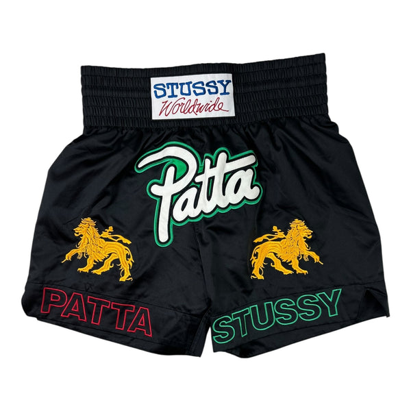 Stussy x Patta Boxing Short Black