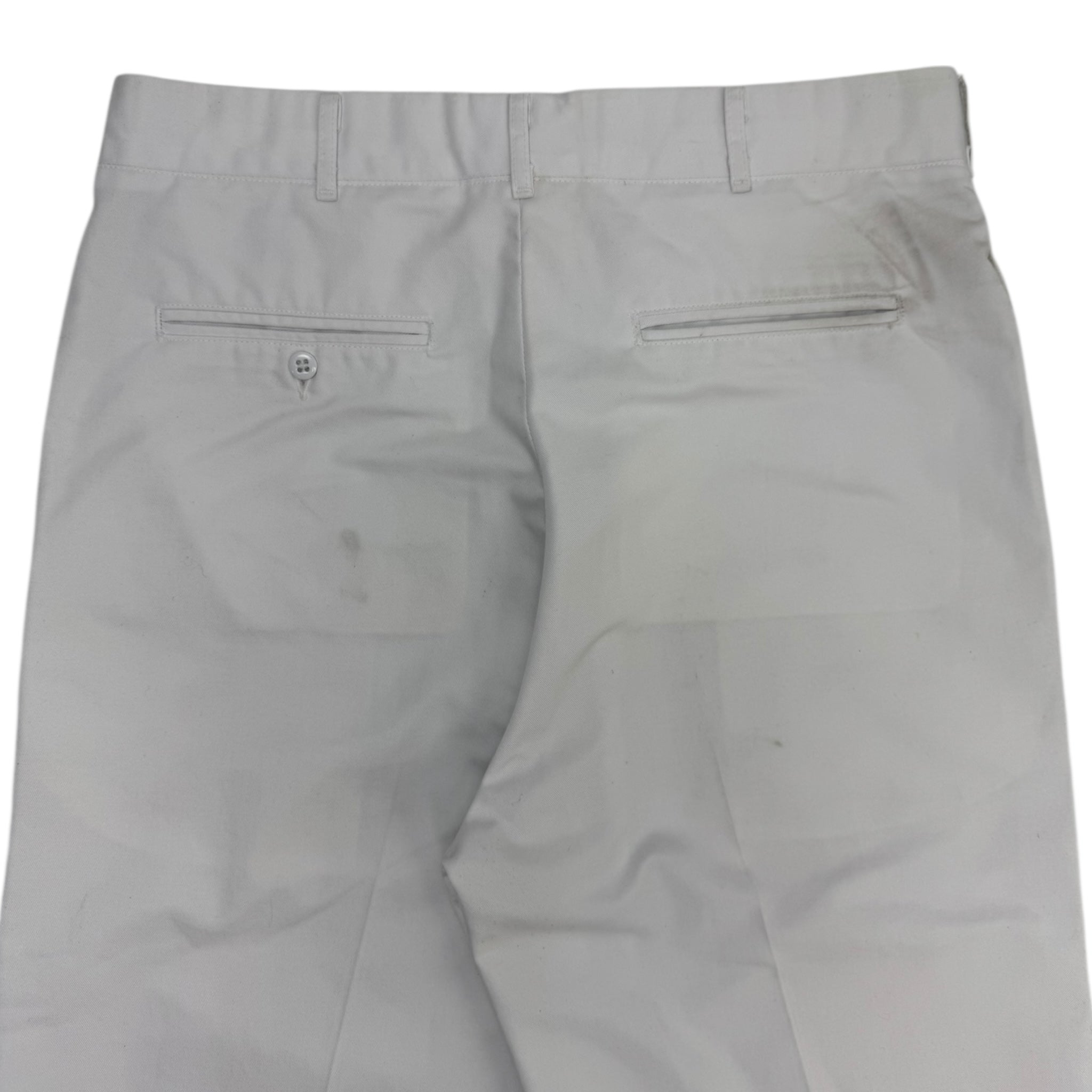 Vintage J.H. Rutter-Rex Navy Trousers White