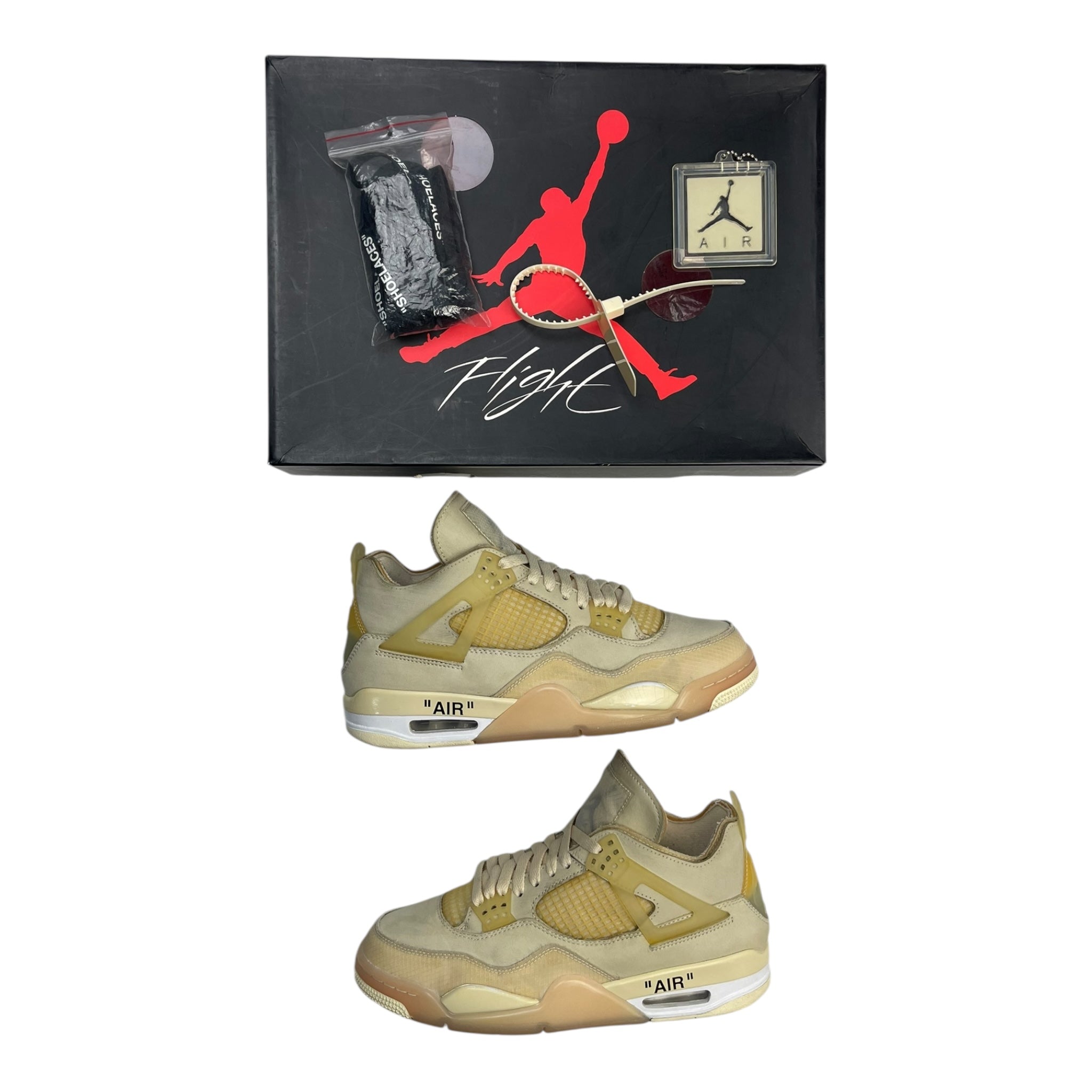 Jordan 4 Off-White Sail (Used)