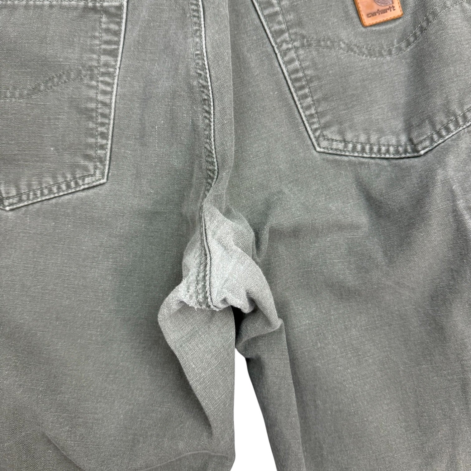 Vintage Carhartt Dungaree Pants Moss Grey