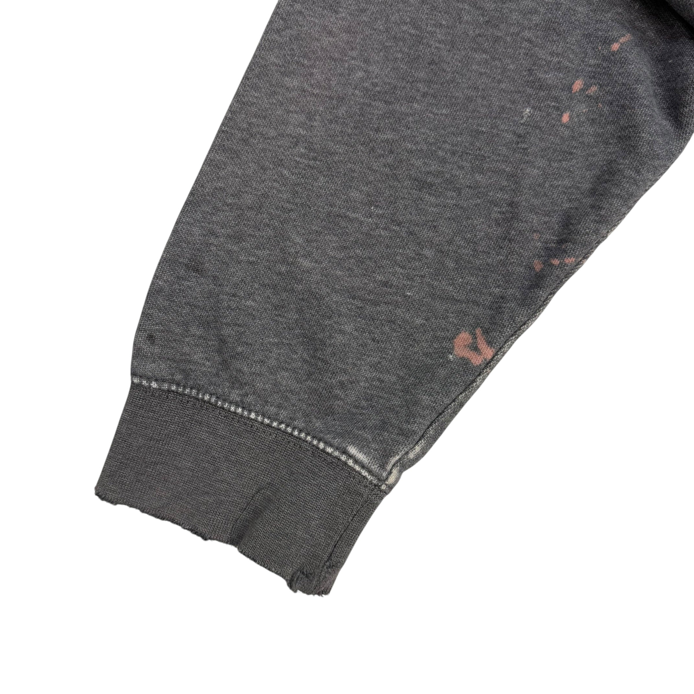 Vintage Nike Mini Swoosh Hoodie Grey