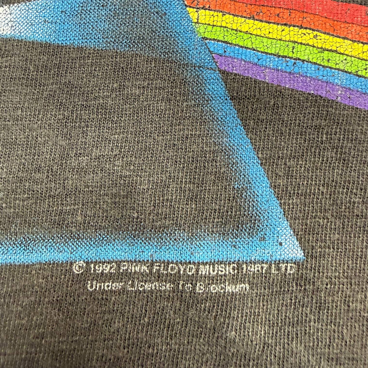 1994 Pink Floyd North American Tour Tee Faded Black