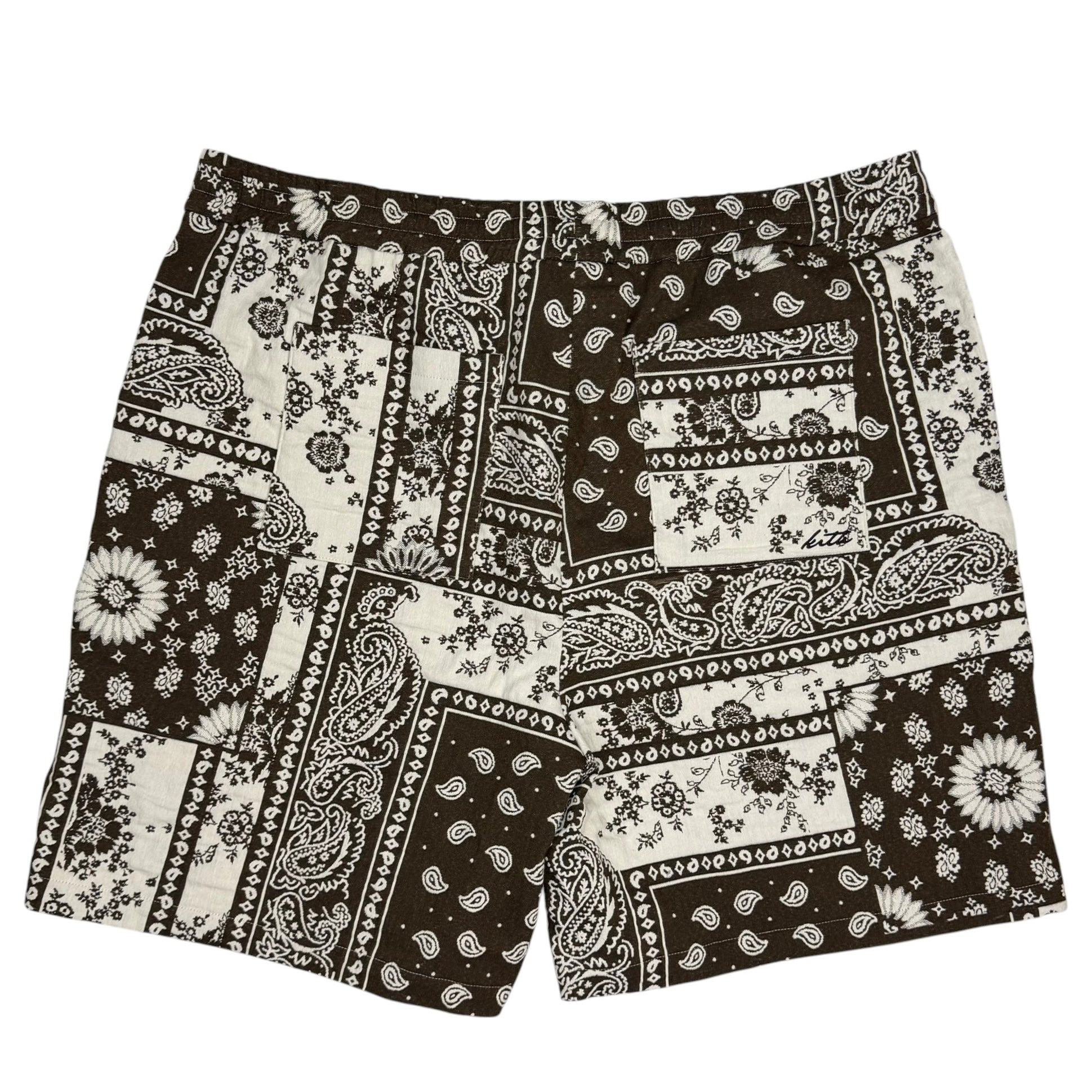Kith Bandana Jacquard Lewis Short Coffee