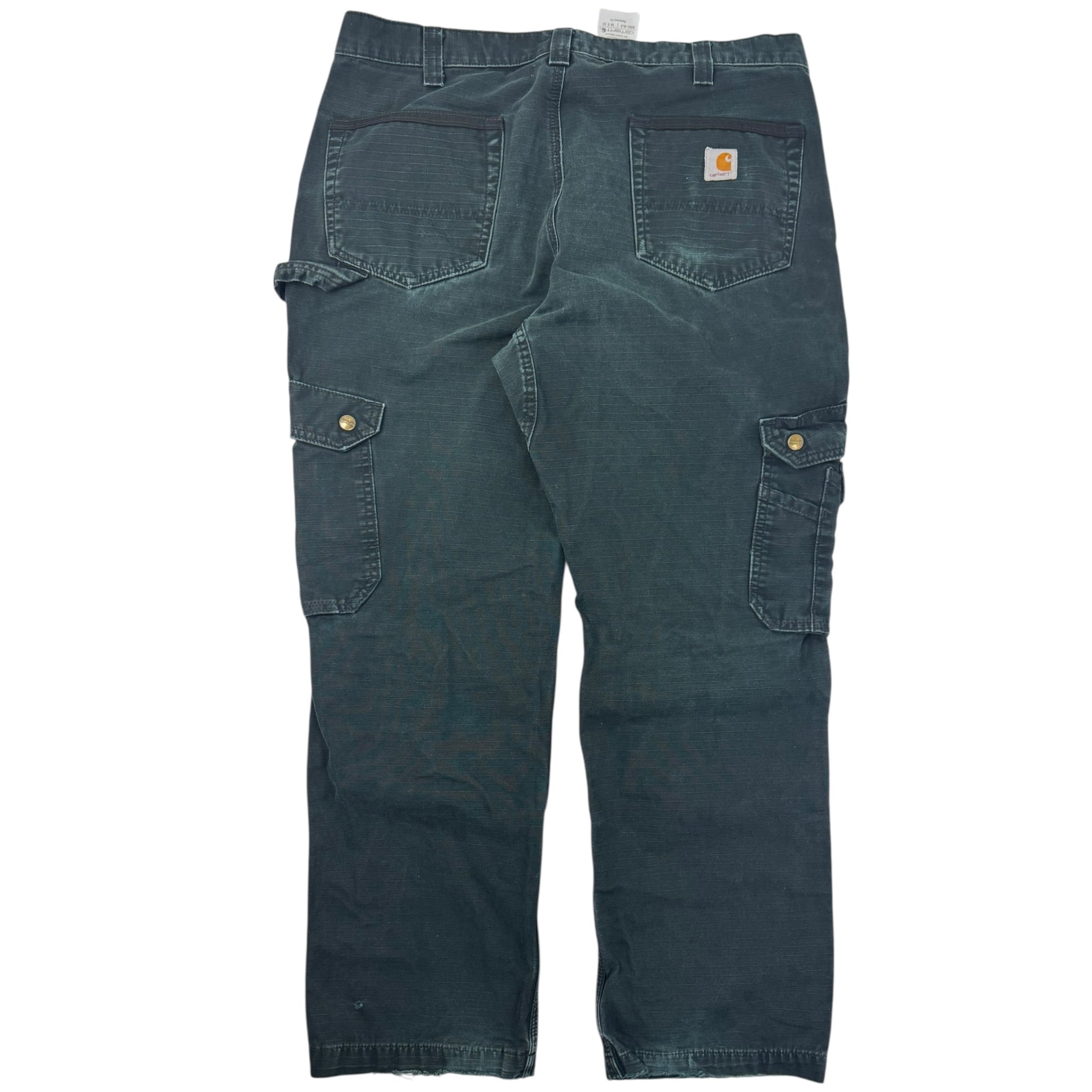 Vintage Carhartt Cargo Bottoms Faded Black