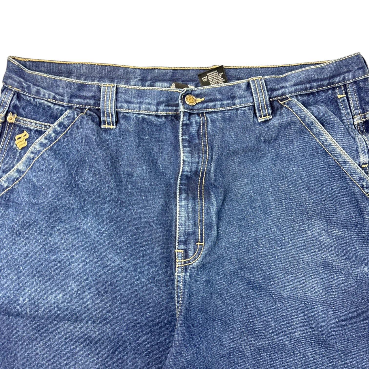 Vintage Y2K Rocawear Carpenter Shorts Navy Blue