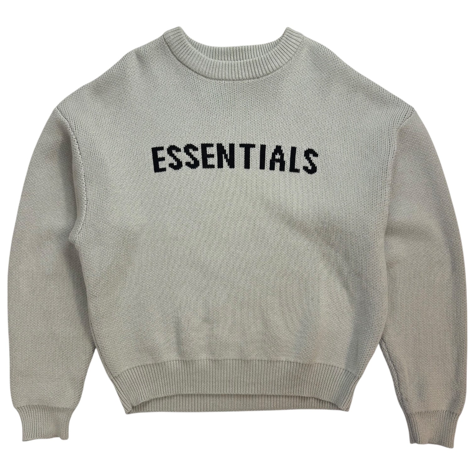 Fear Of God Essentials Knit Sweater Concrete