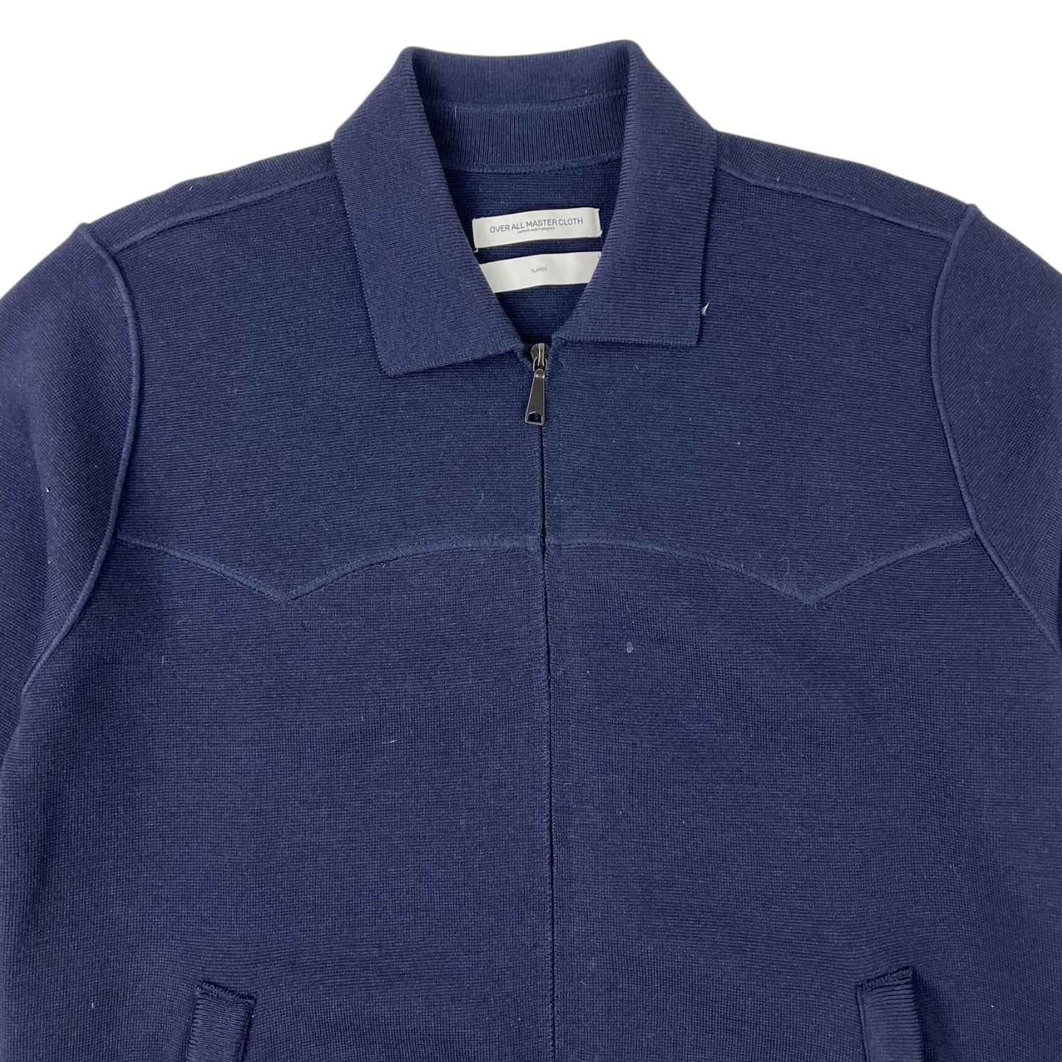 Carhartt WIP Over All Master Cloth Zip-Up Navy