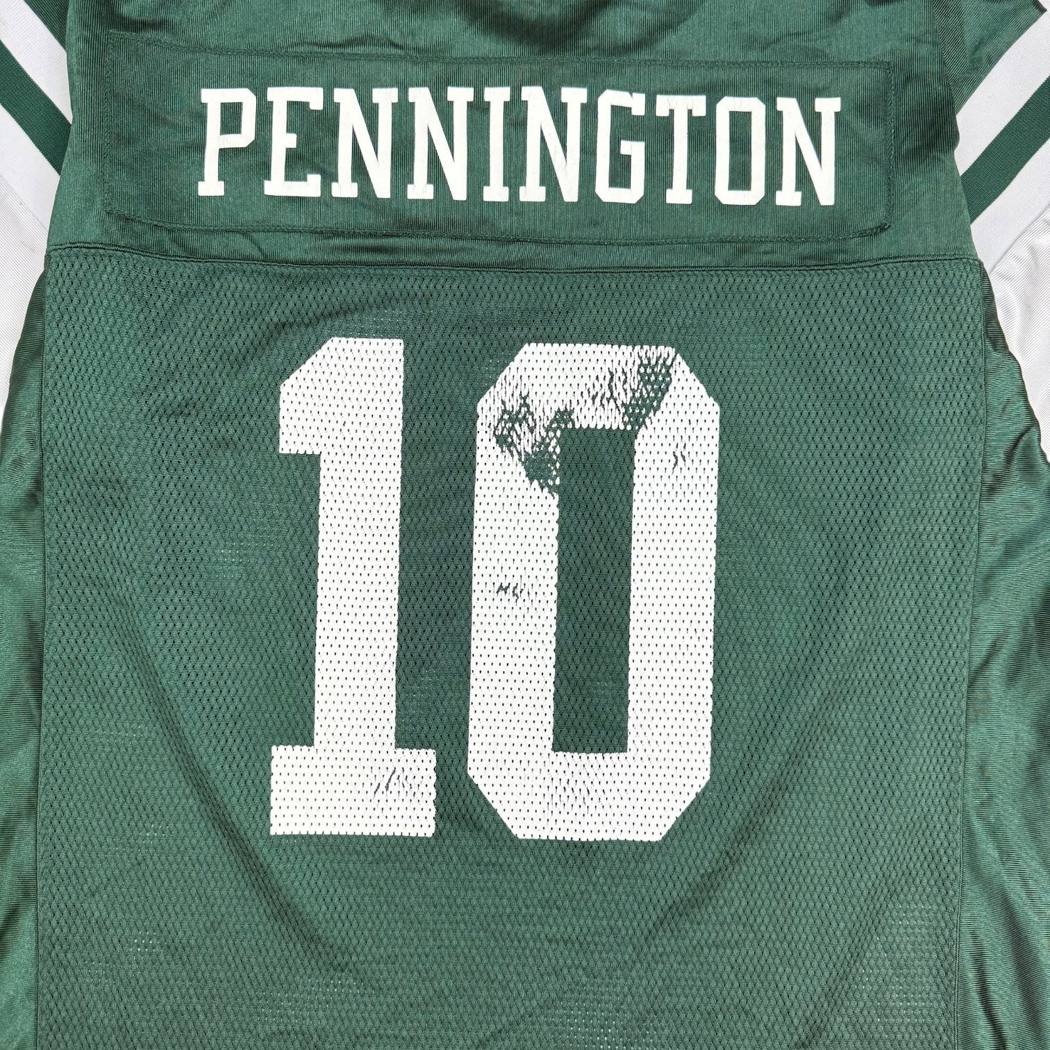 Vintage Reebok New York Jets Chad Pennington Home Jersey Green/White