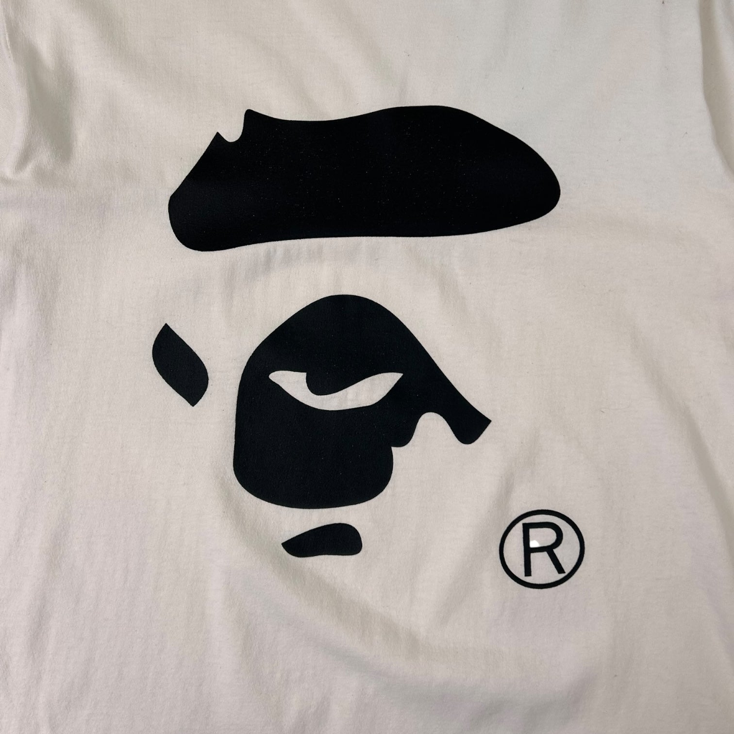 Bape Bicolour Ape Face White