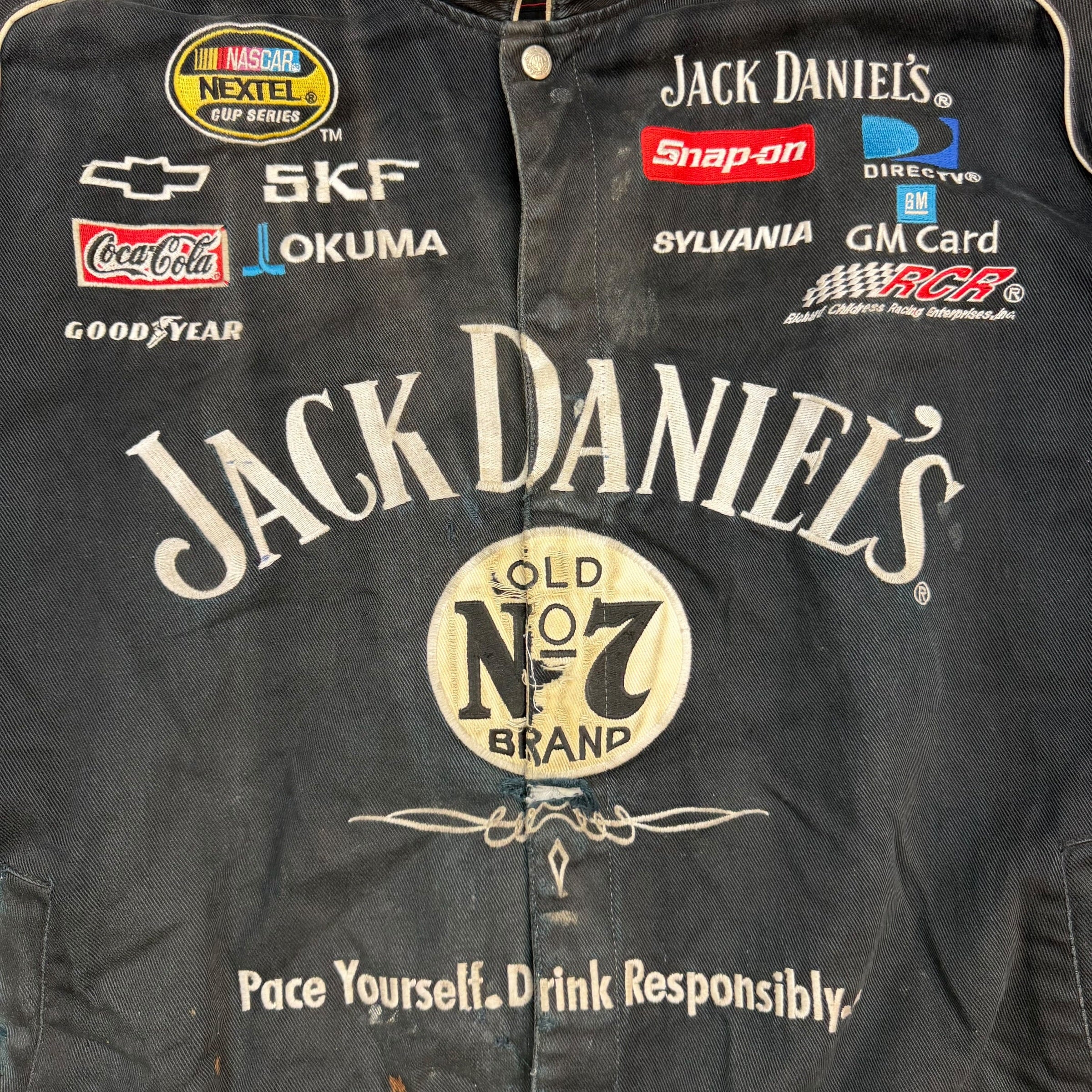 Vintage Jack Daniel’s Racing Jacket Black