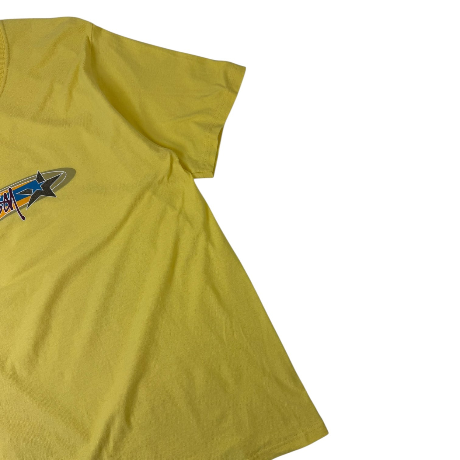 Stussy Two Star T-Shirt Yellow