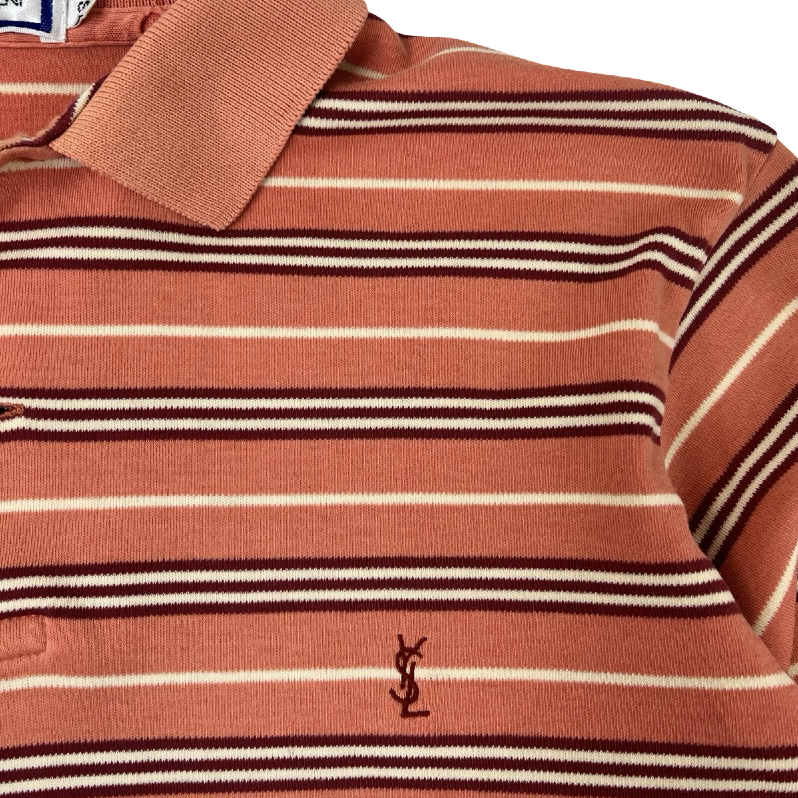 Vintage Yves Saint Laurent Long Sleeve Polo Shirt