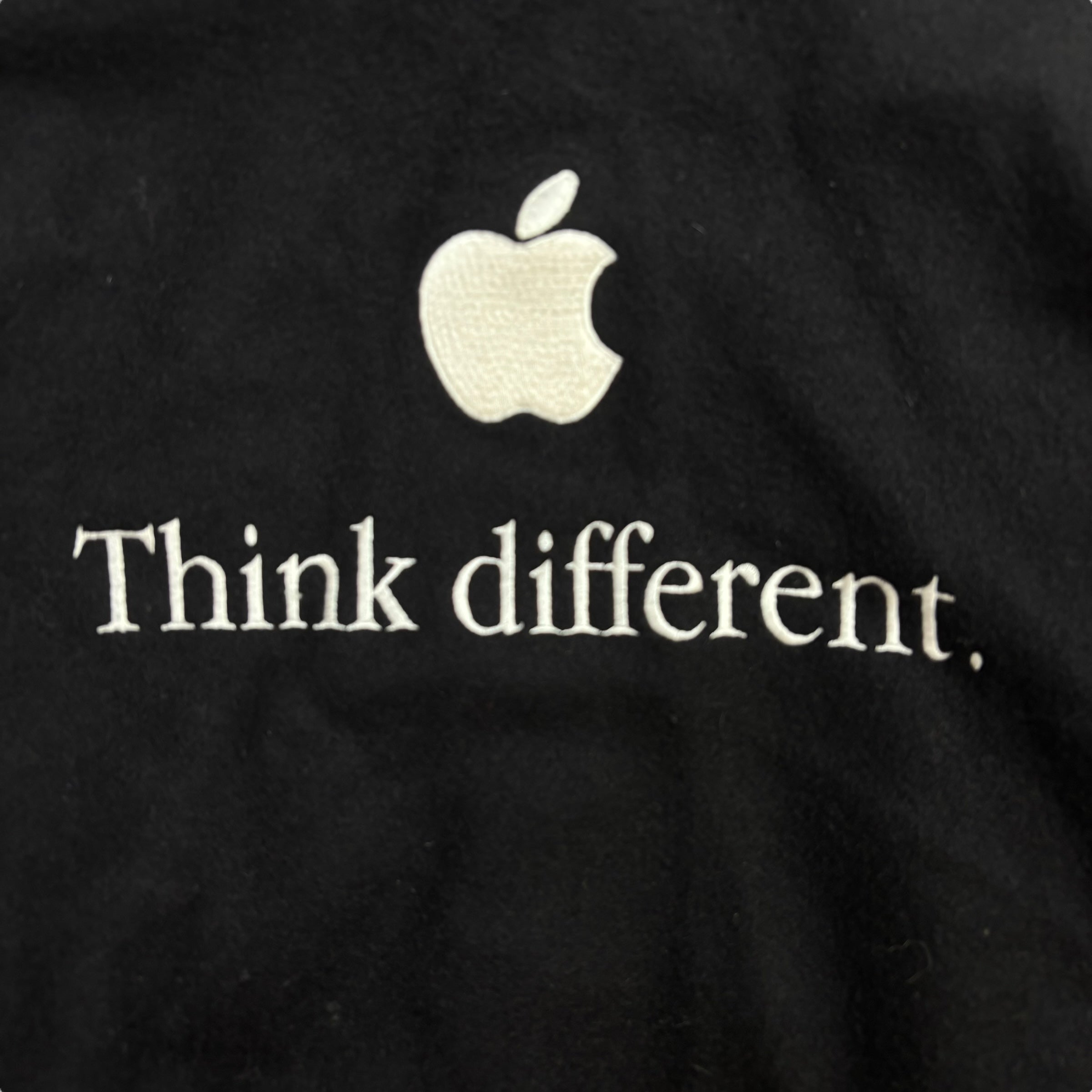 Apple “Think Different” Varsity Jacket Black