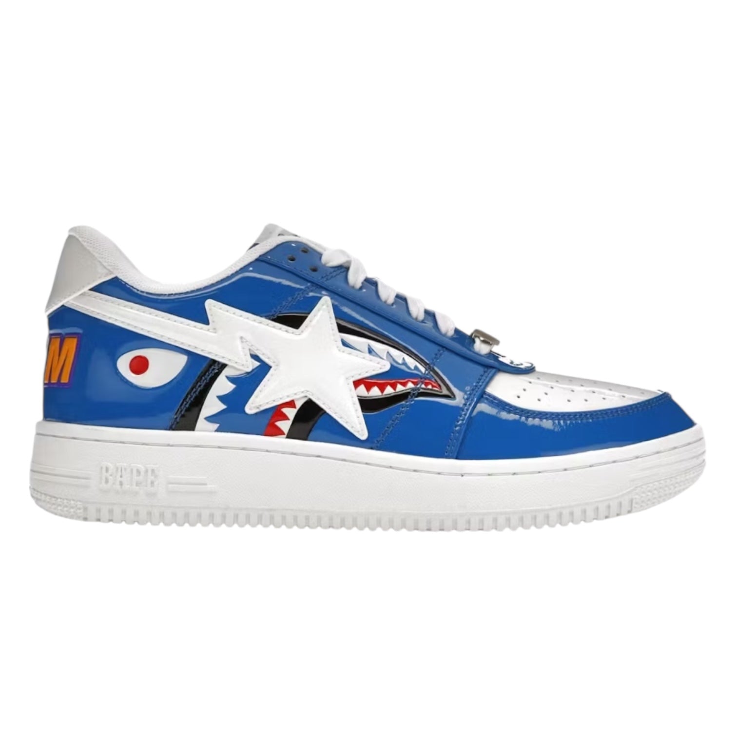 BAPE Bape Sta Low Color Block Shark Blue (Used)