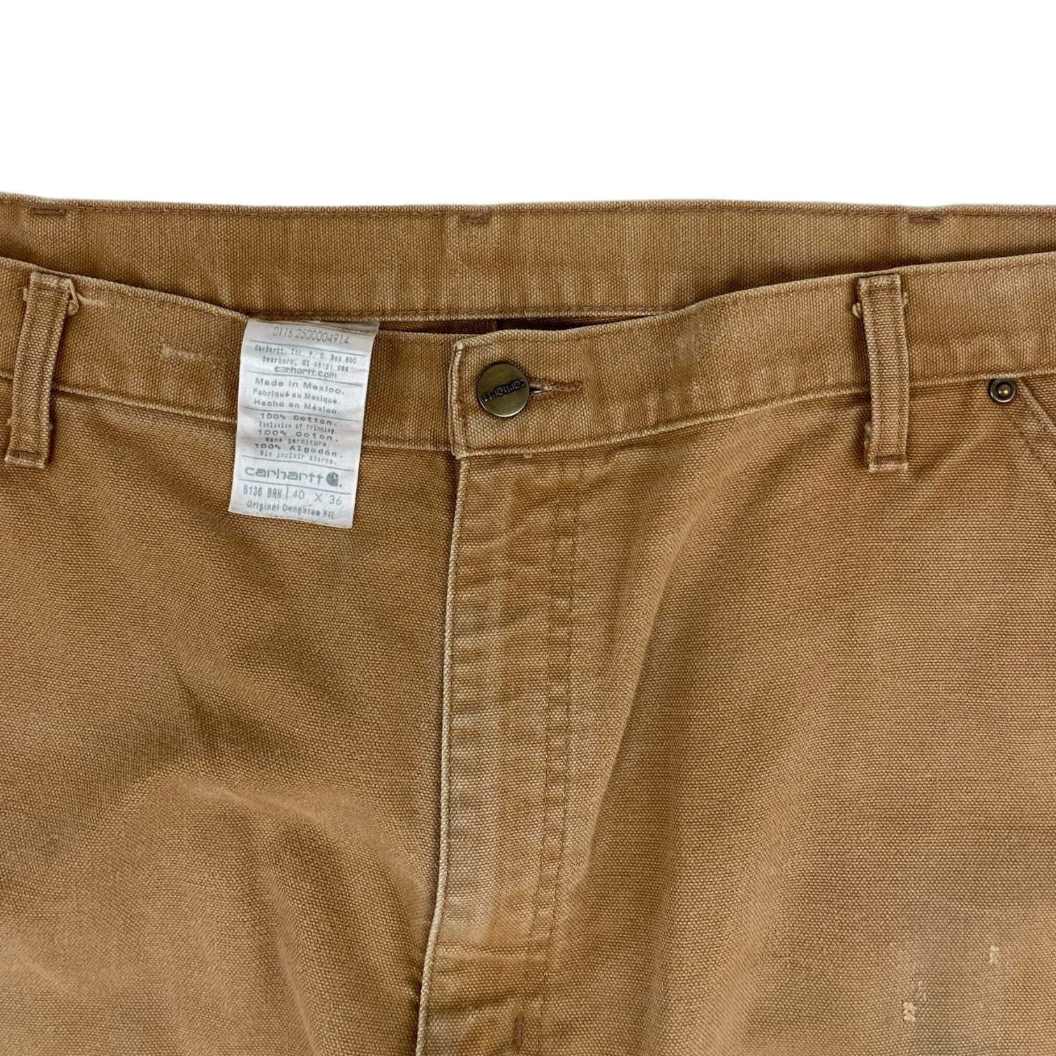 Vintage Carhartt Double Knee Pants Brown