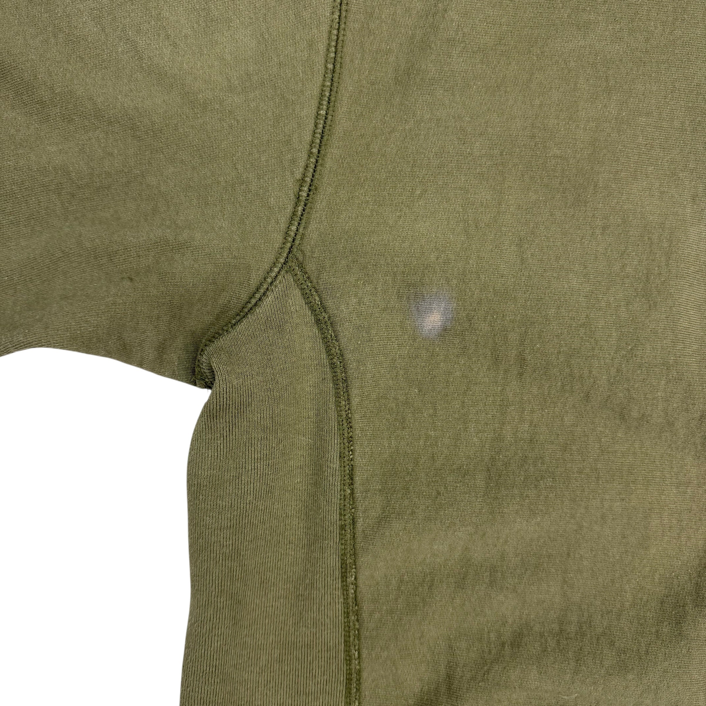 Supreme Metallic Arc Hoodie Green