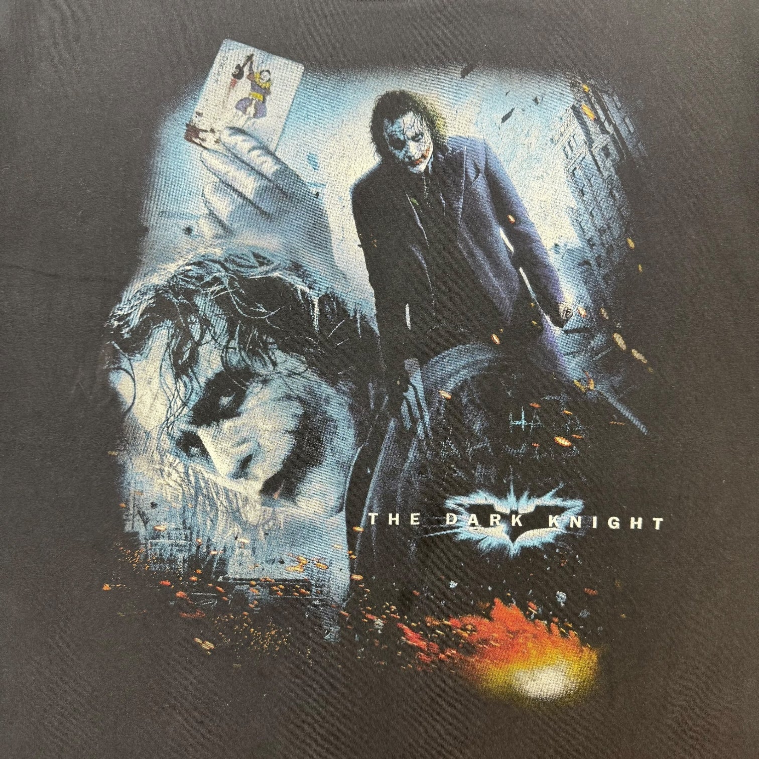 Vintage The Dark Knight Joker Tee Black