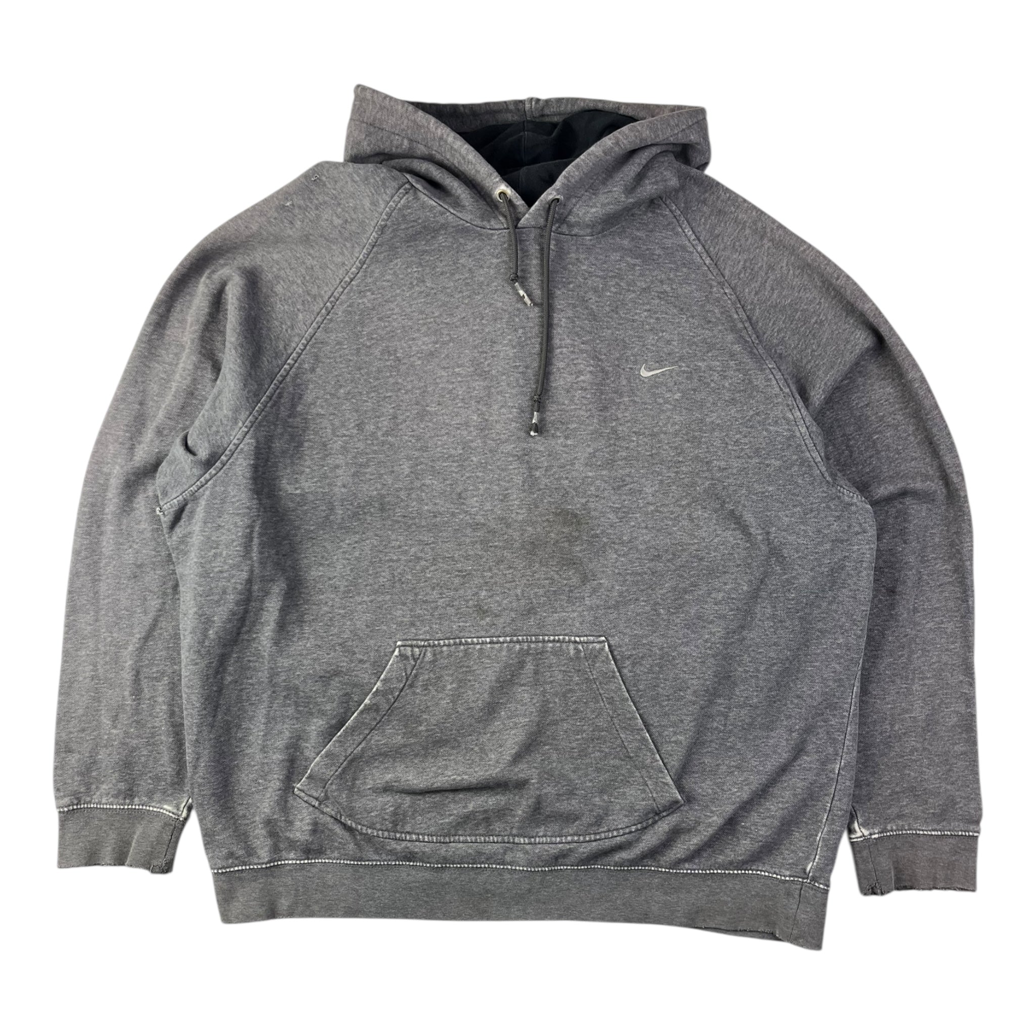 Vintage Nike Zip-Up Hoodie Grey