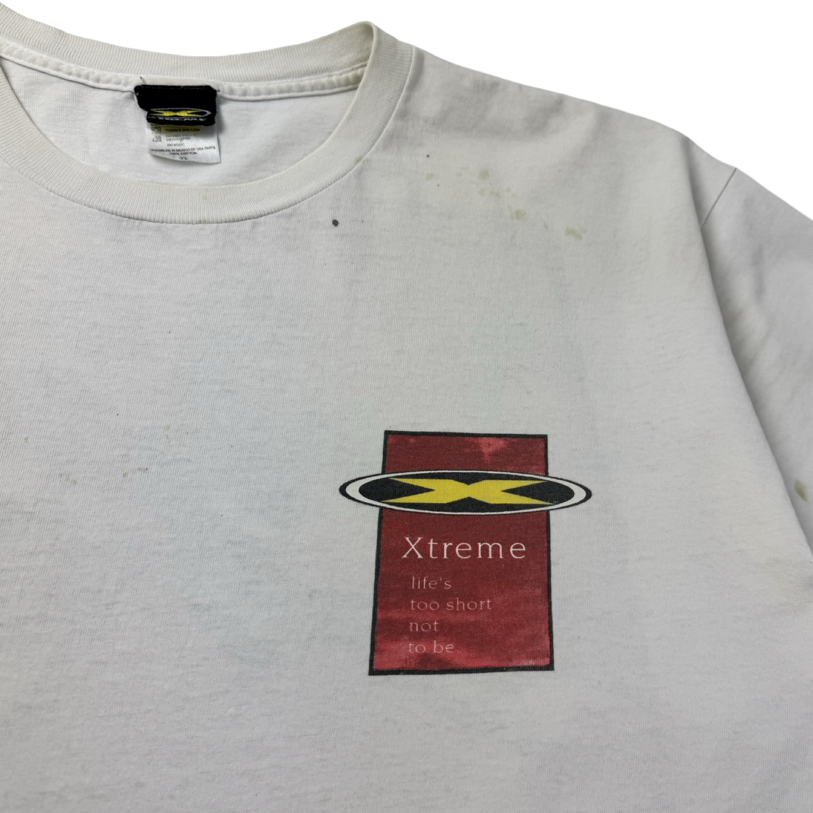 Vintage Moto-X “Xtreme. Life’s Too Short Not To Be” T-Shirt