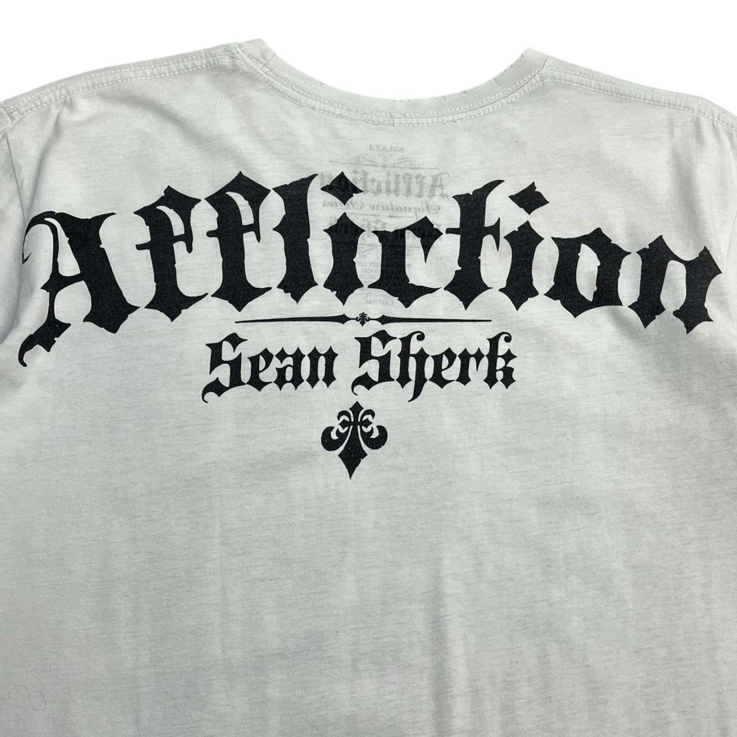 Vintage Y2K Affliction Sean Sherk Tee White