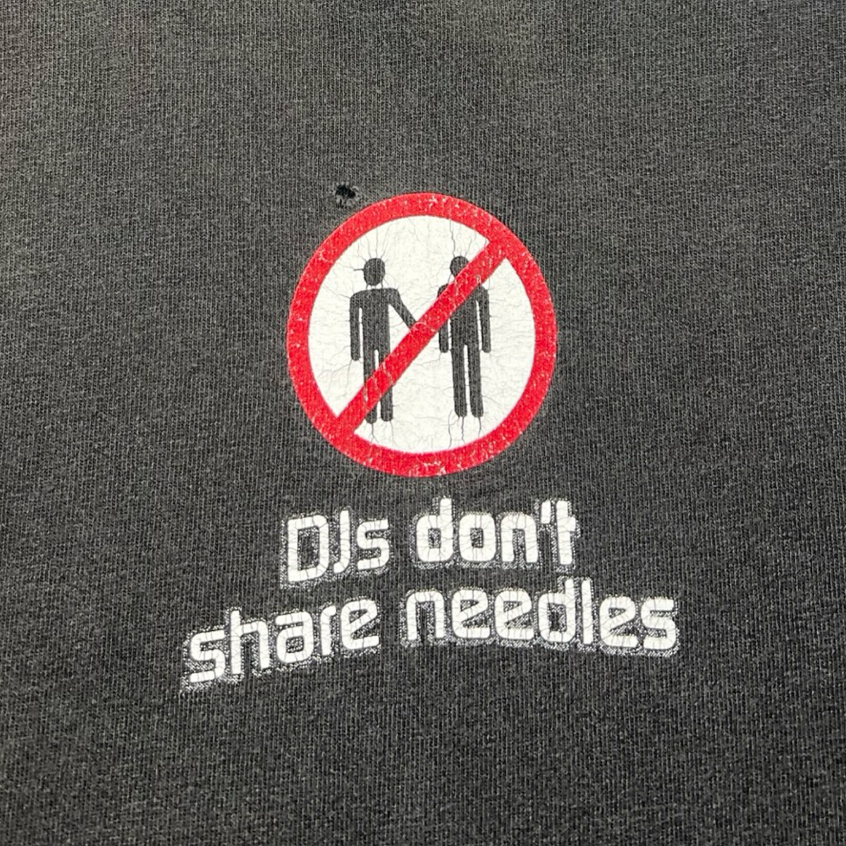 Vintage Mixermag “DJs Dont Share Needles” Tee