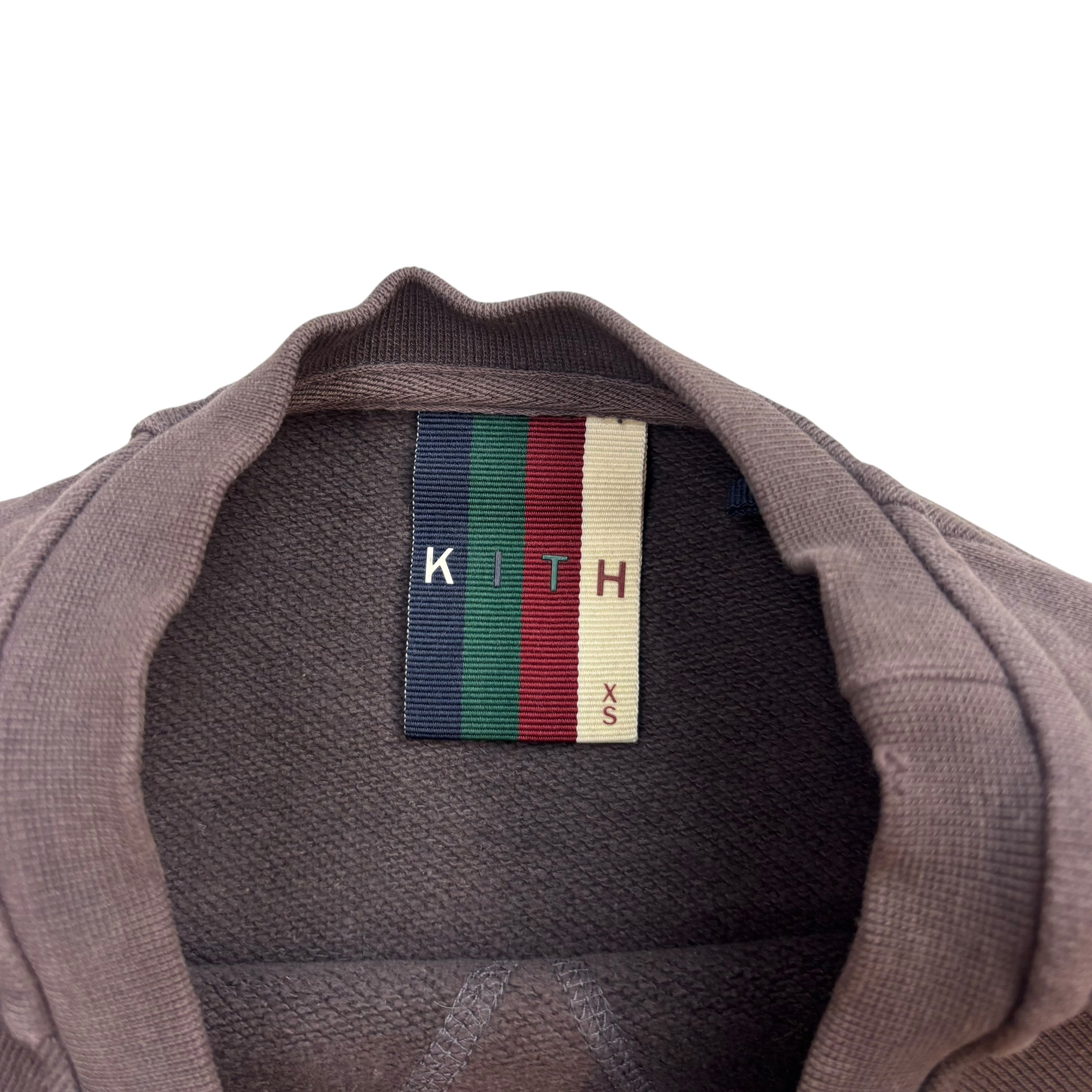 KITH Panelled Williams Crewneck Grey