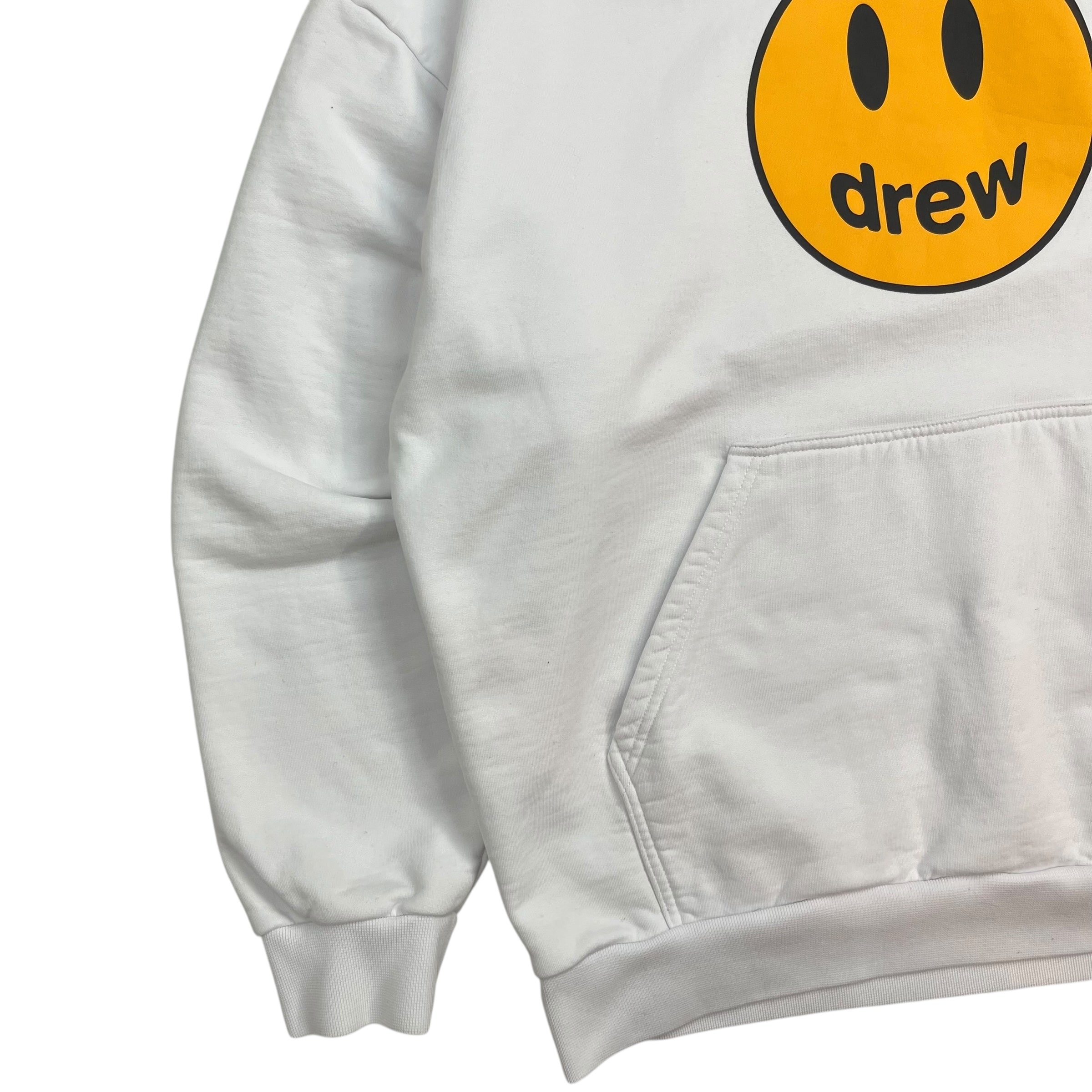 Drew House Mascot Logo Hoodie White