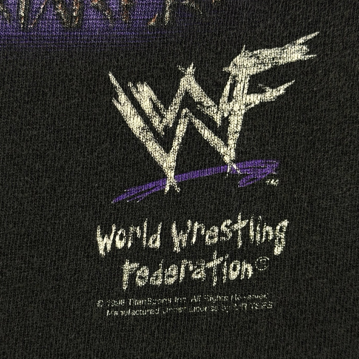 1998 WWF The Undertaker ‘Are You Afraid Of The Dark’ T-Shirt