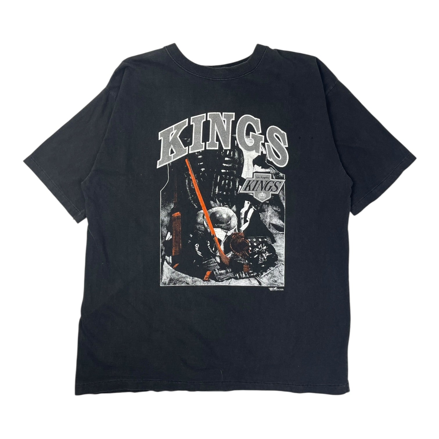 Vintage Los Angelos Kings T-Shirt Washed Black