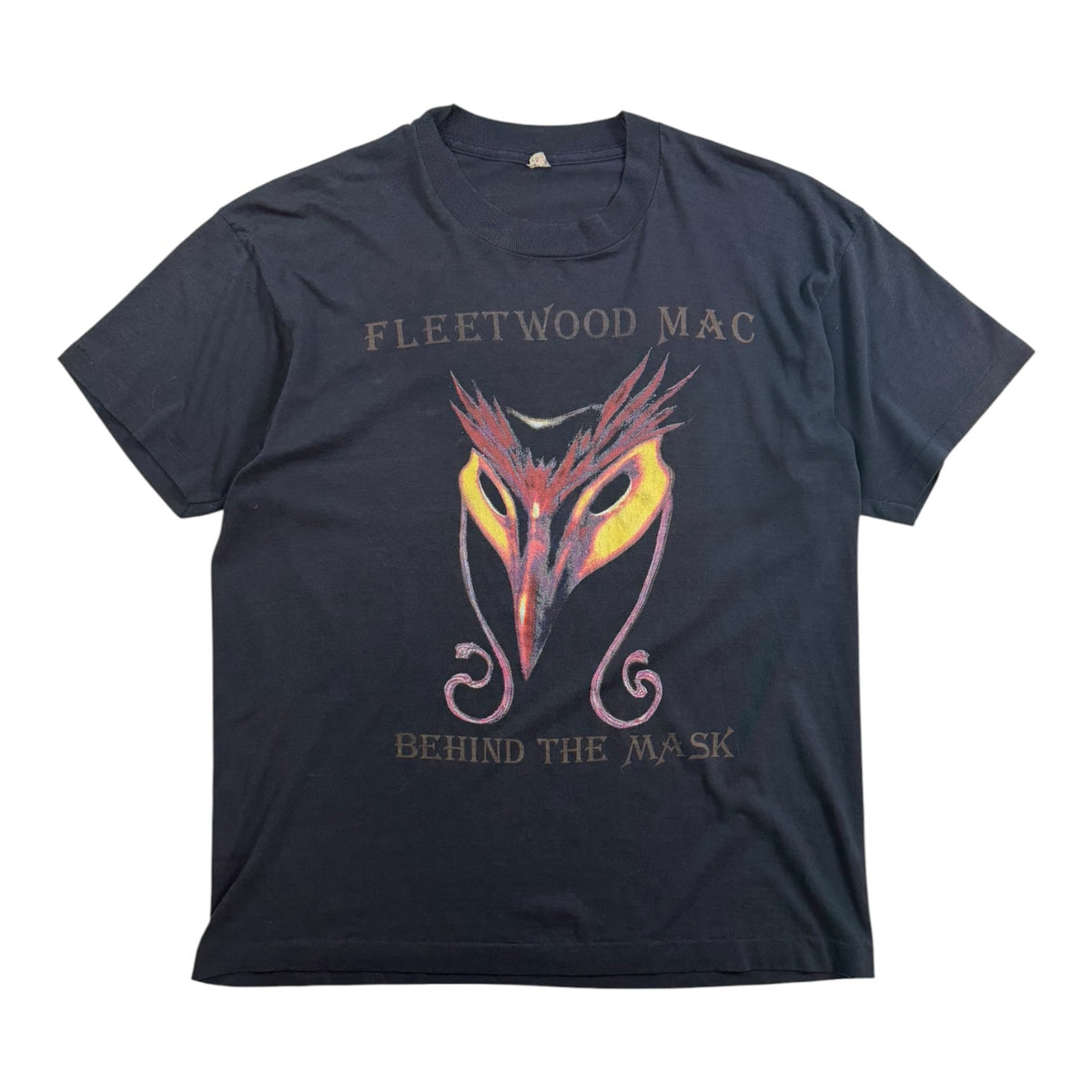 Vintage 1990 Fleetwood Mac “Behind The Mask” Tour T-Shirt Black