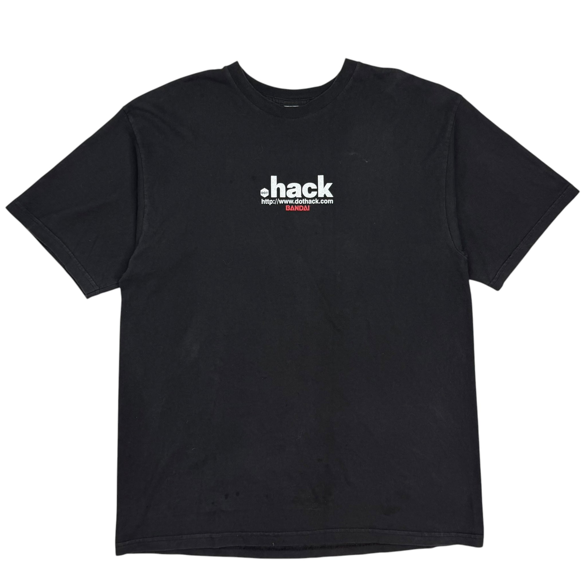 2001 .Hack BlackRose Bandai Promo Tee Black