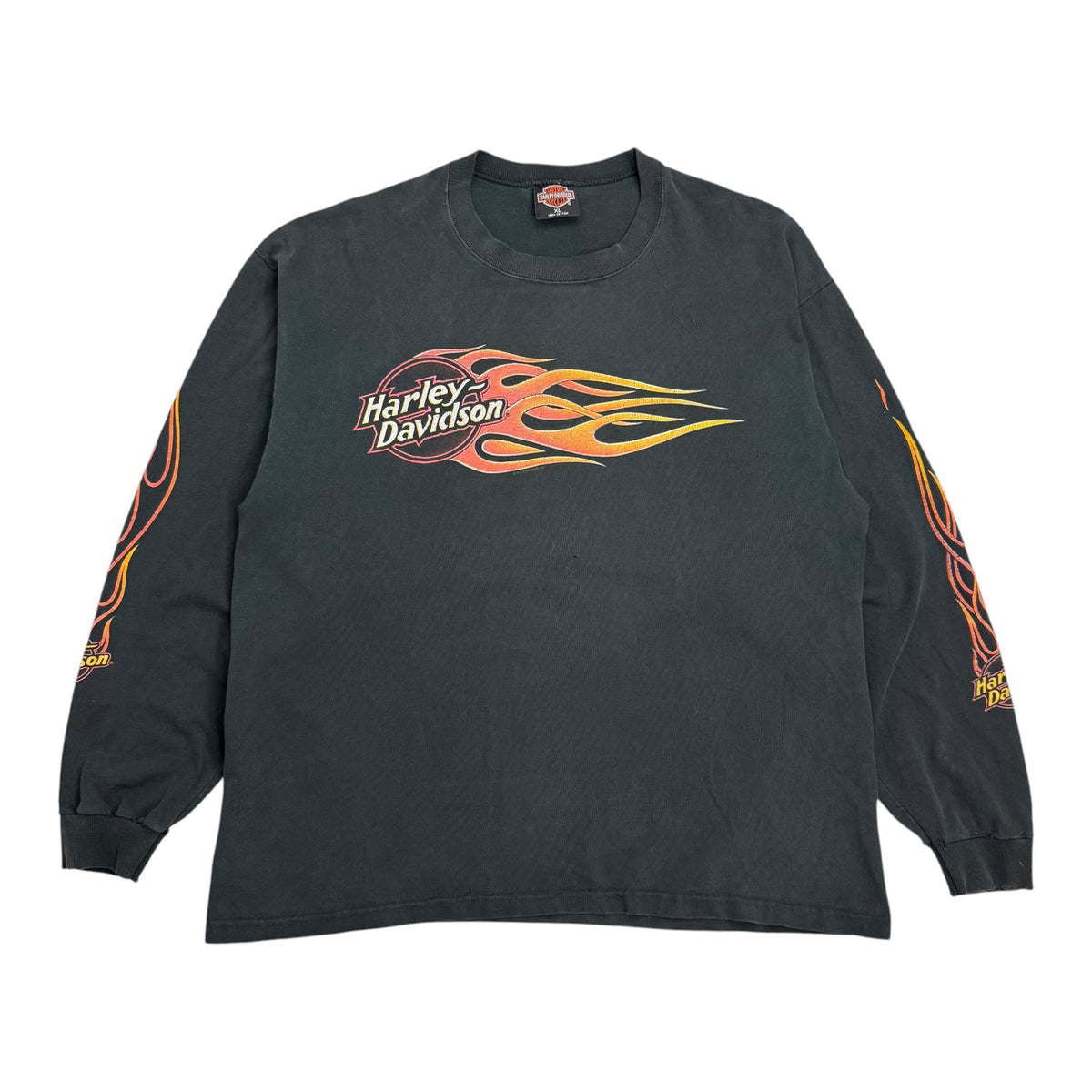 Vintage Harley Davidson Of Cheyenne L/S Tee Black