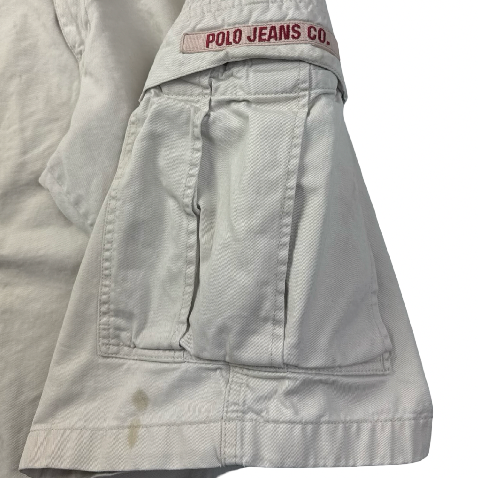 Vintage Polo Ralph Lauren Jean Co. Cargo Bottoms White