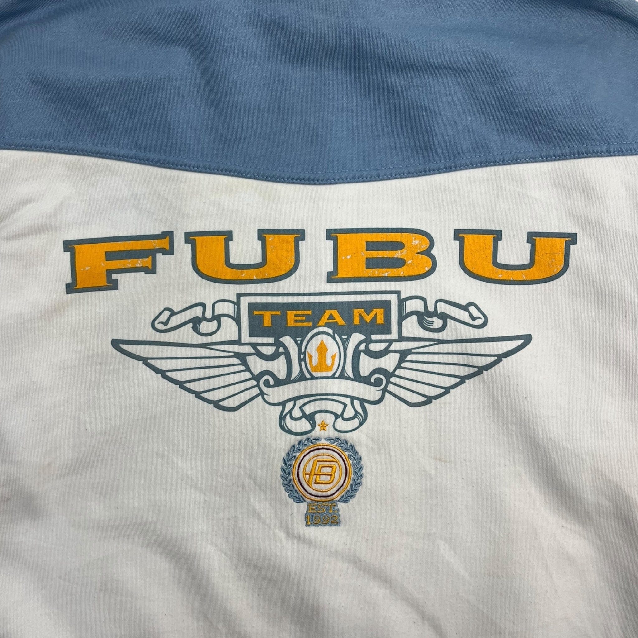 Vintage Y2K FUBU Fox Zip Up Hoodie