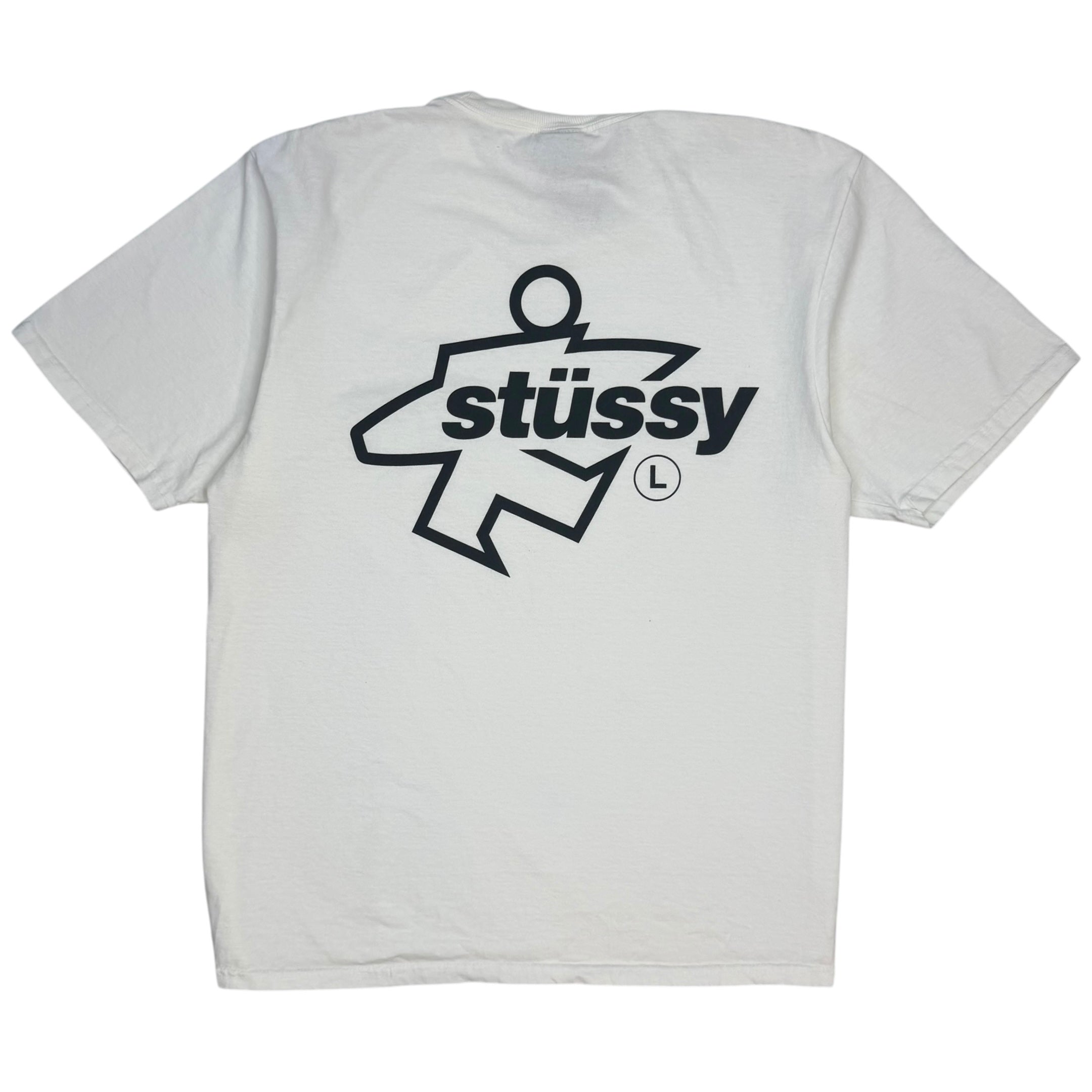 Stussy Surf Size Pigment Dyed Tee White