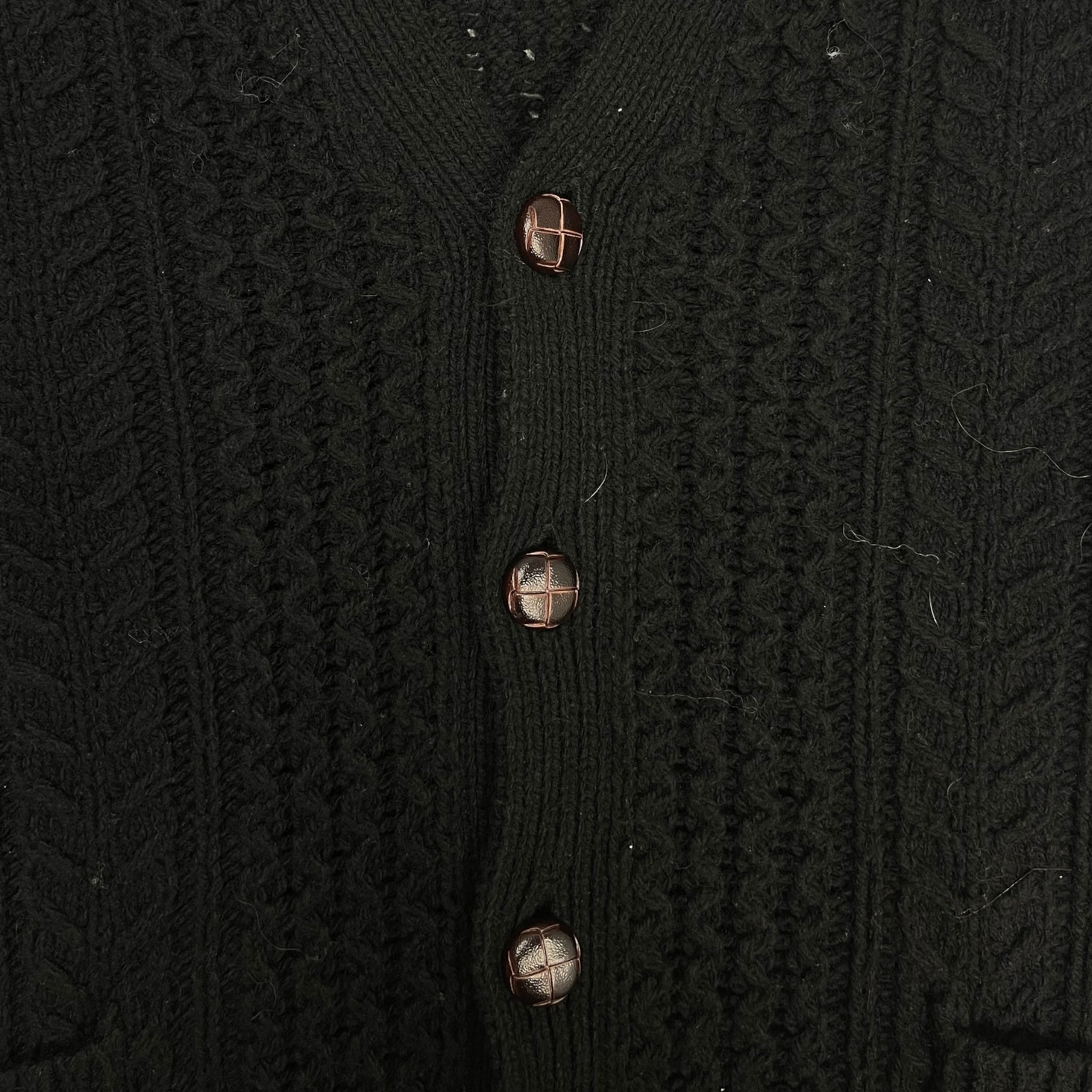 Supreme Cable Knit Cardigan (16AW) Black