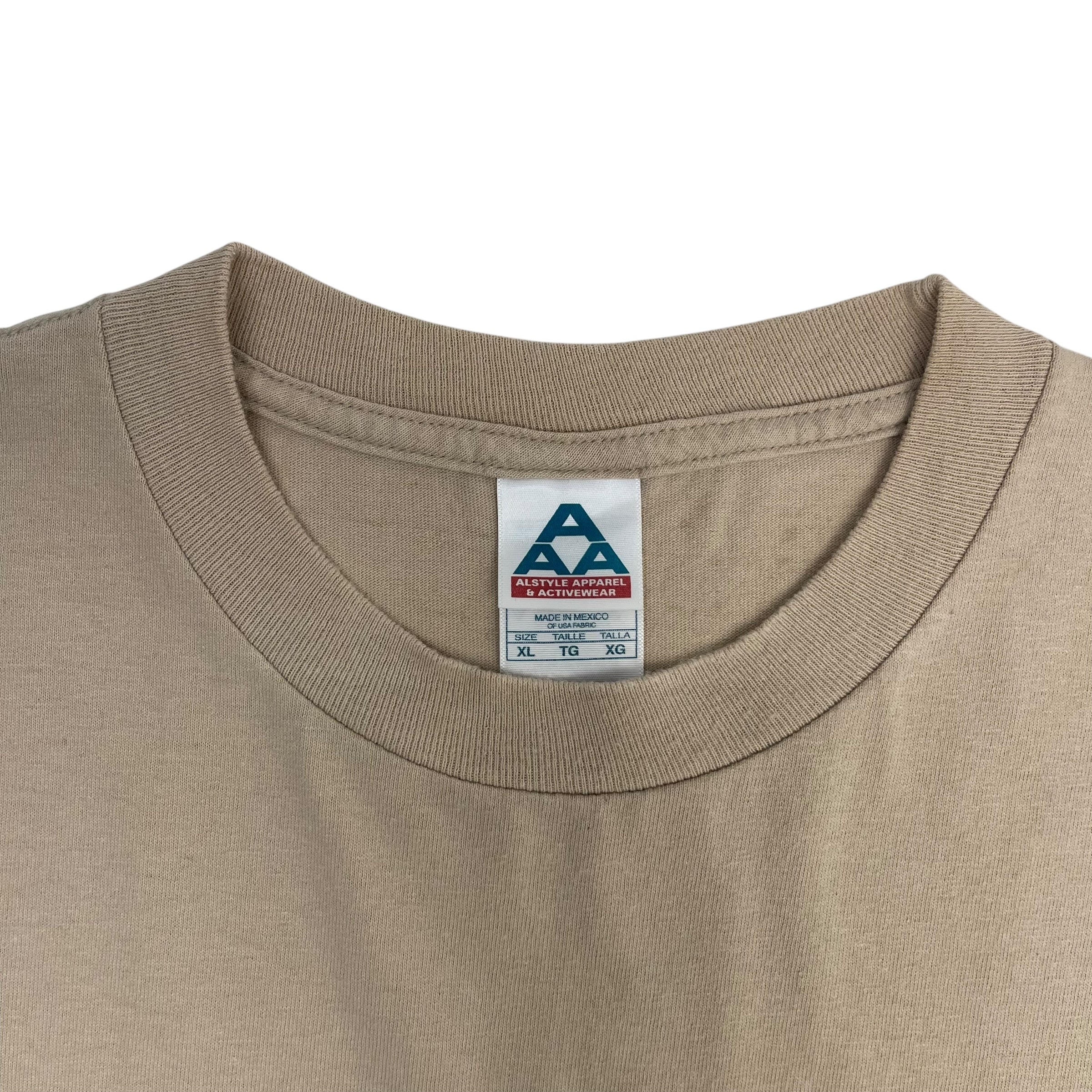 Vintage Strung Out Logo T-Shirt Beige