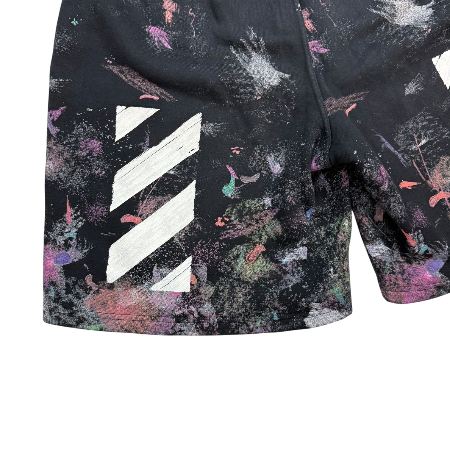 Off-White Galaxy Brushed Shorts Black
