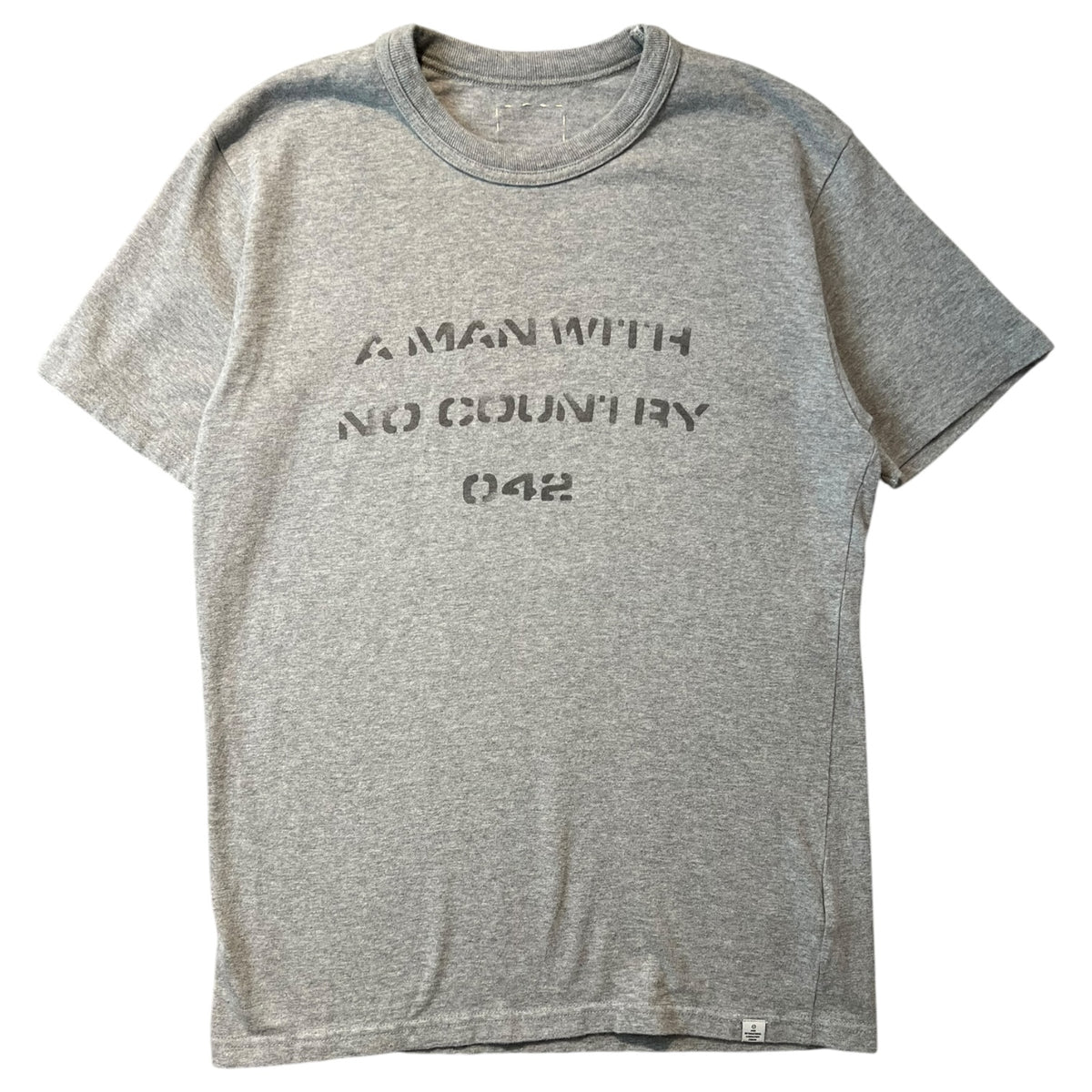 Visvim Stencil Crewneck T-Shirt Grey
