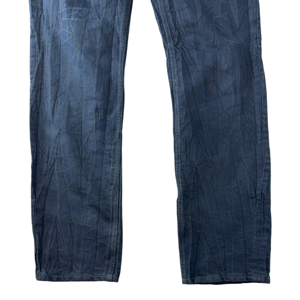 Issey Miyake Paterns Pants Navy