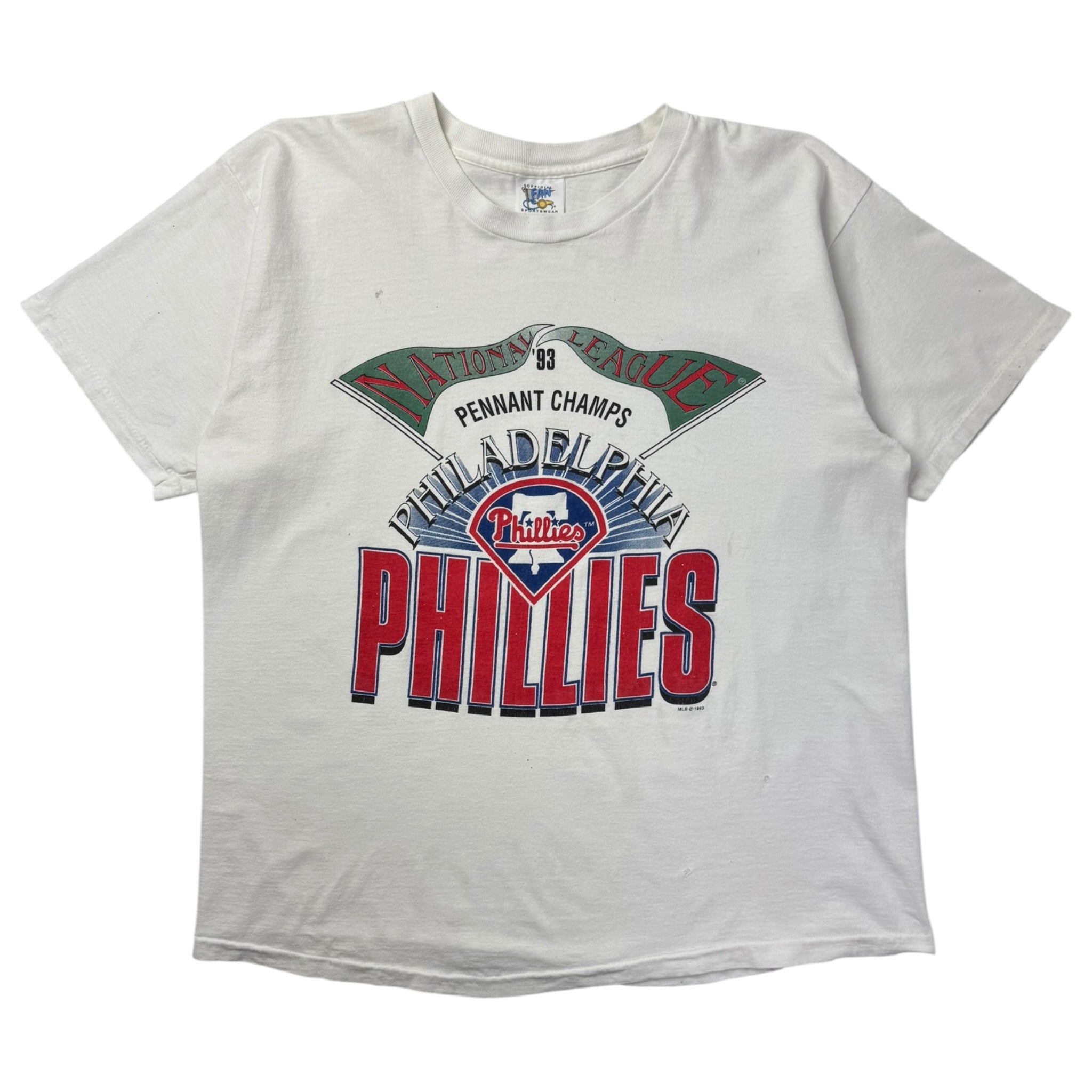 1993 Philadelphia National League Penant Champs T-Shirt White