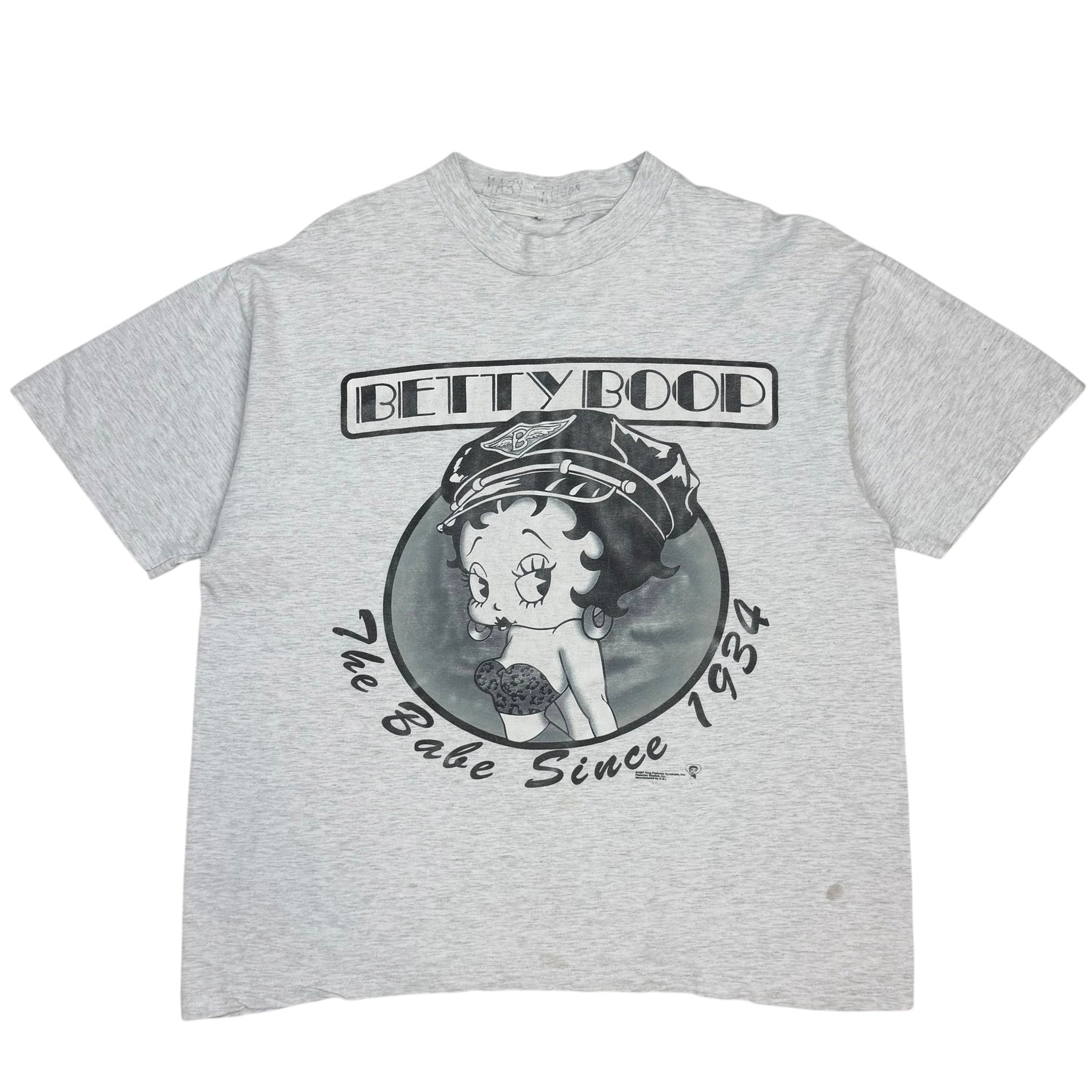 1997 Betty Boop “The Babe” Tee Grey