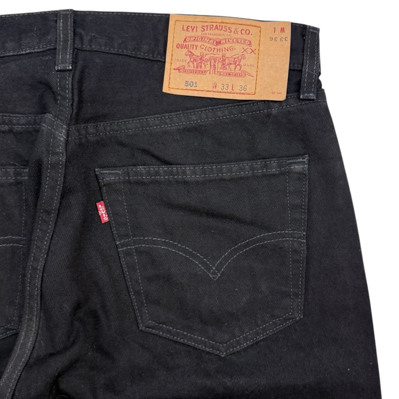 Vintage Levi’s 501 Jeans Black