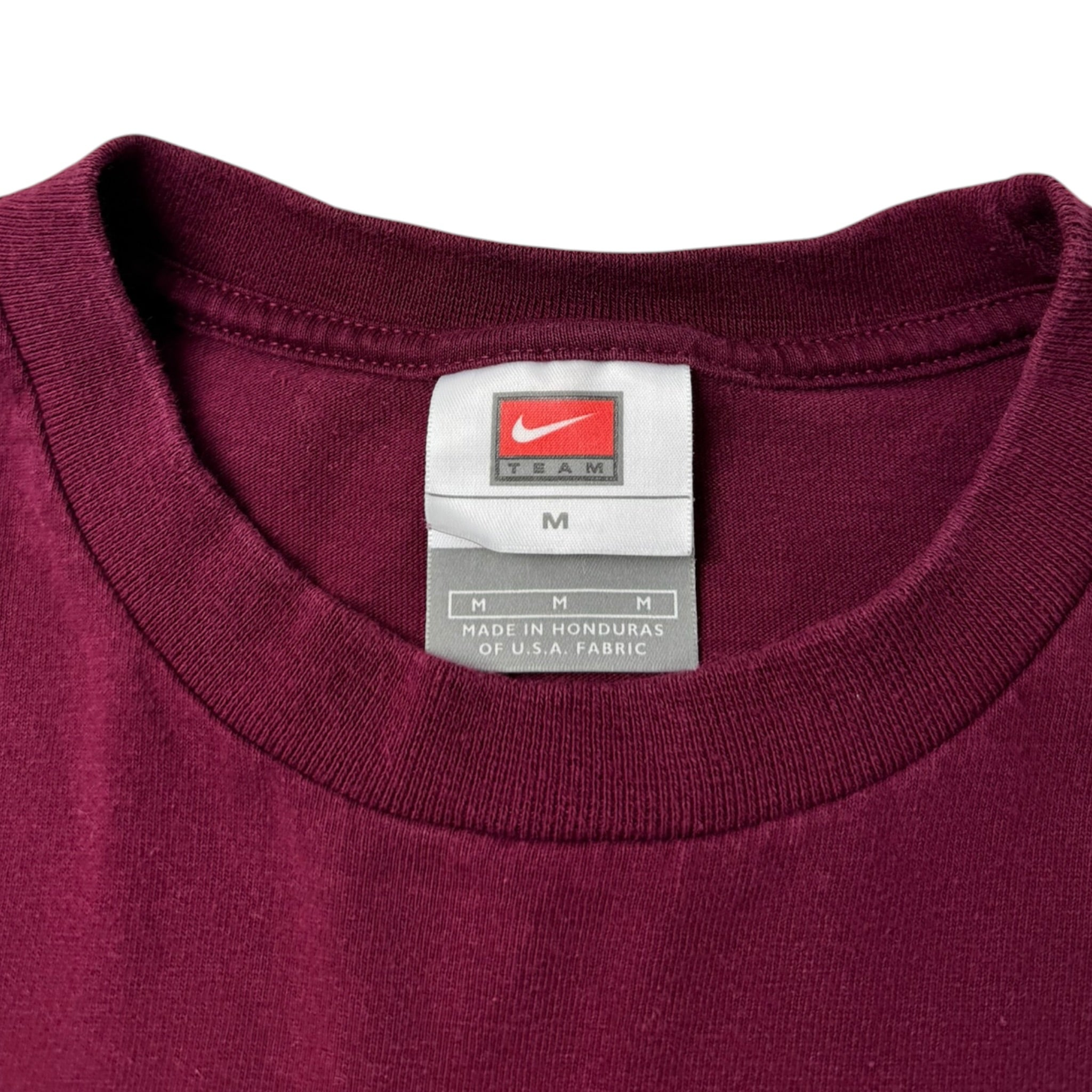 Vintage Nike Harvard T-Shirt Burgundy