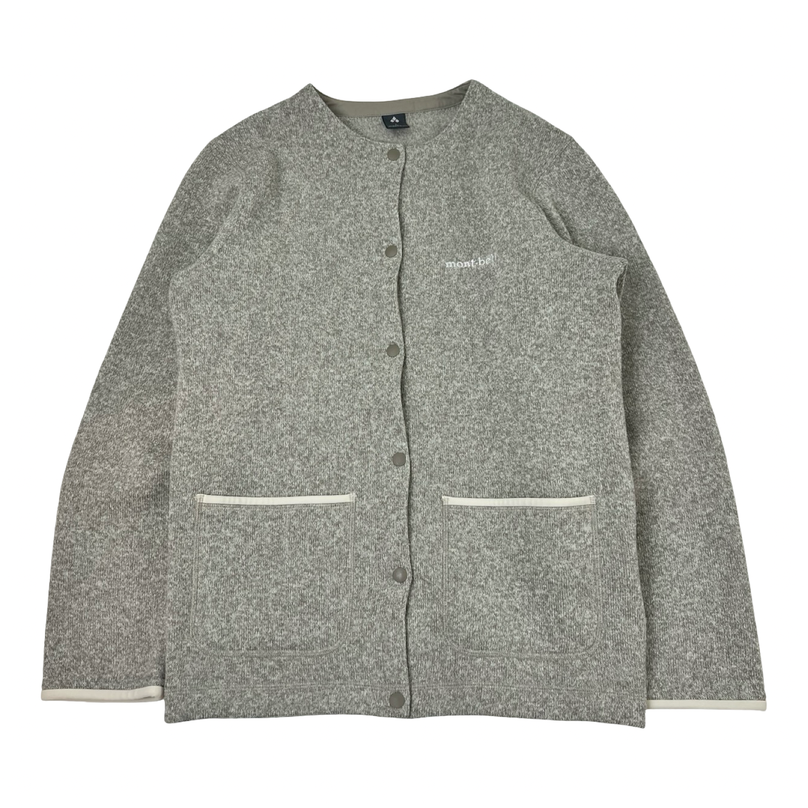 (W) Mont-bell ClimaPlus Knit Cardigan Grey
