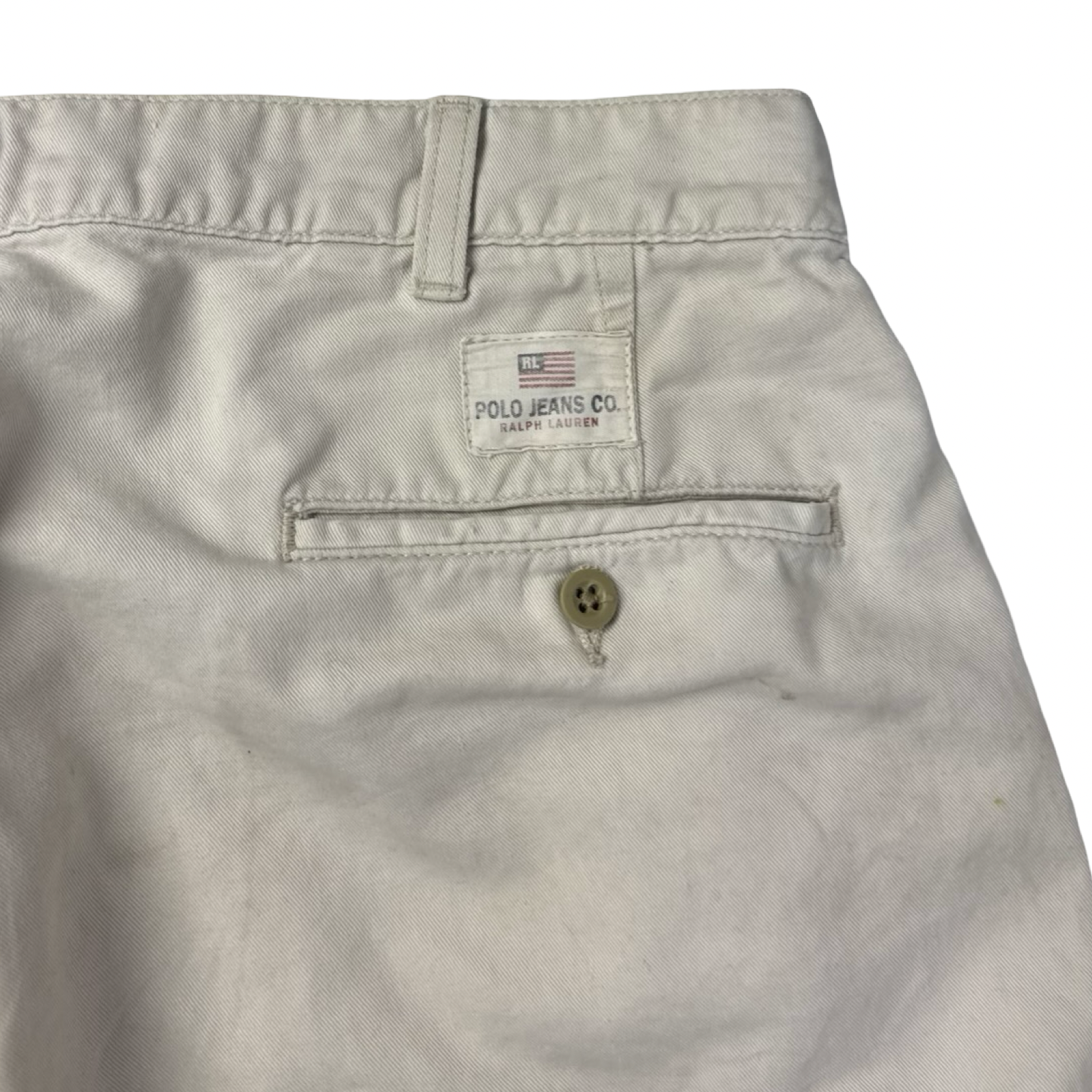 Vintage Polo Ralph Lauren Jean Co. Cargo Bottoms White