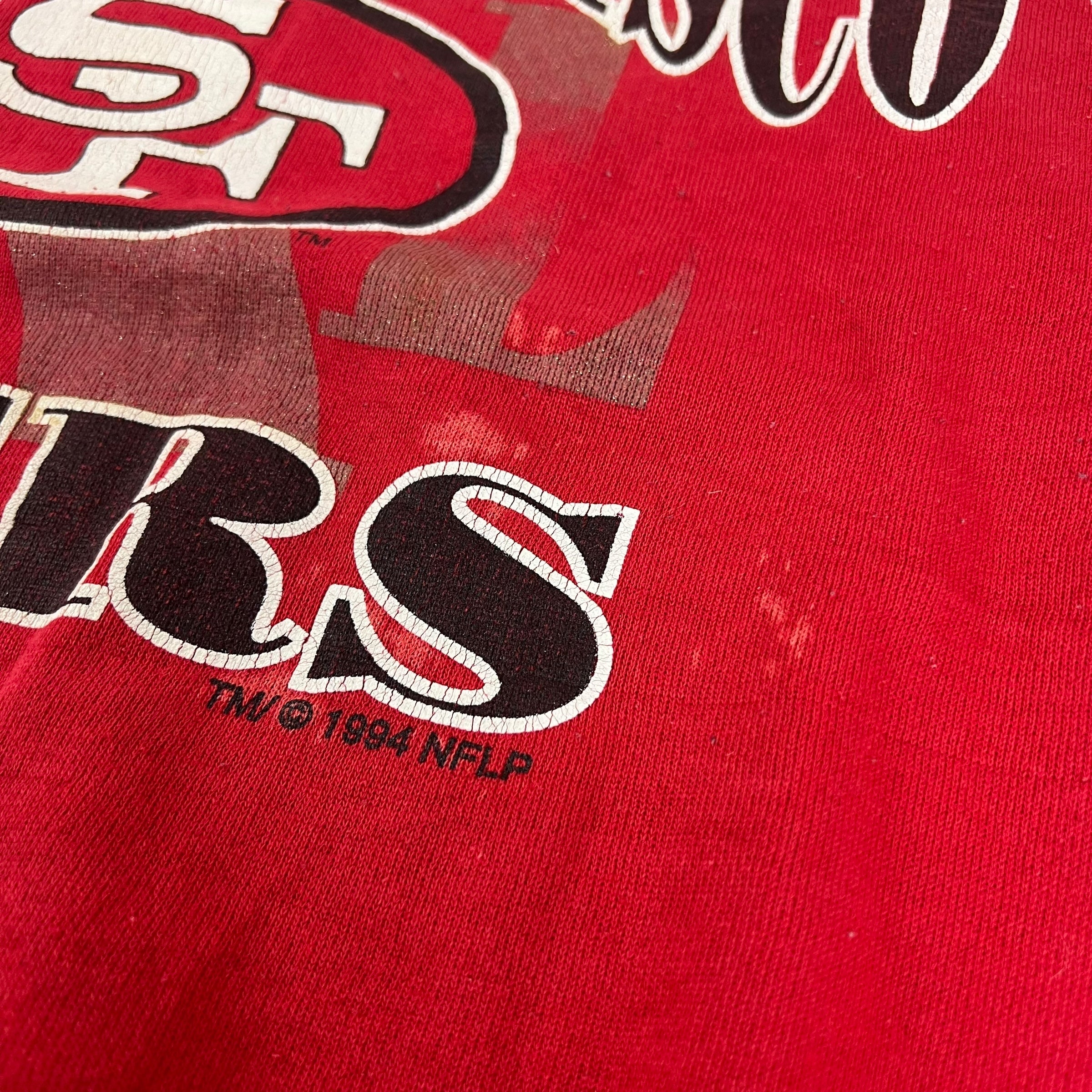 1994 Vintage San Francisco 49ers Crewneck Red