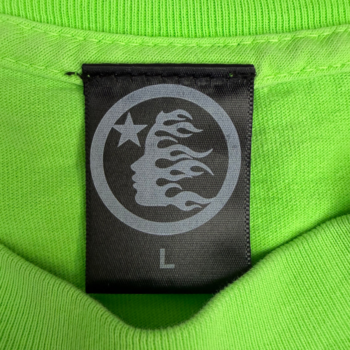Hellstar Jesus Emblem Path To Paradise Tee Green